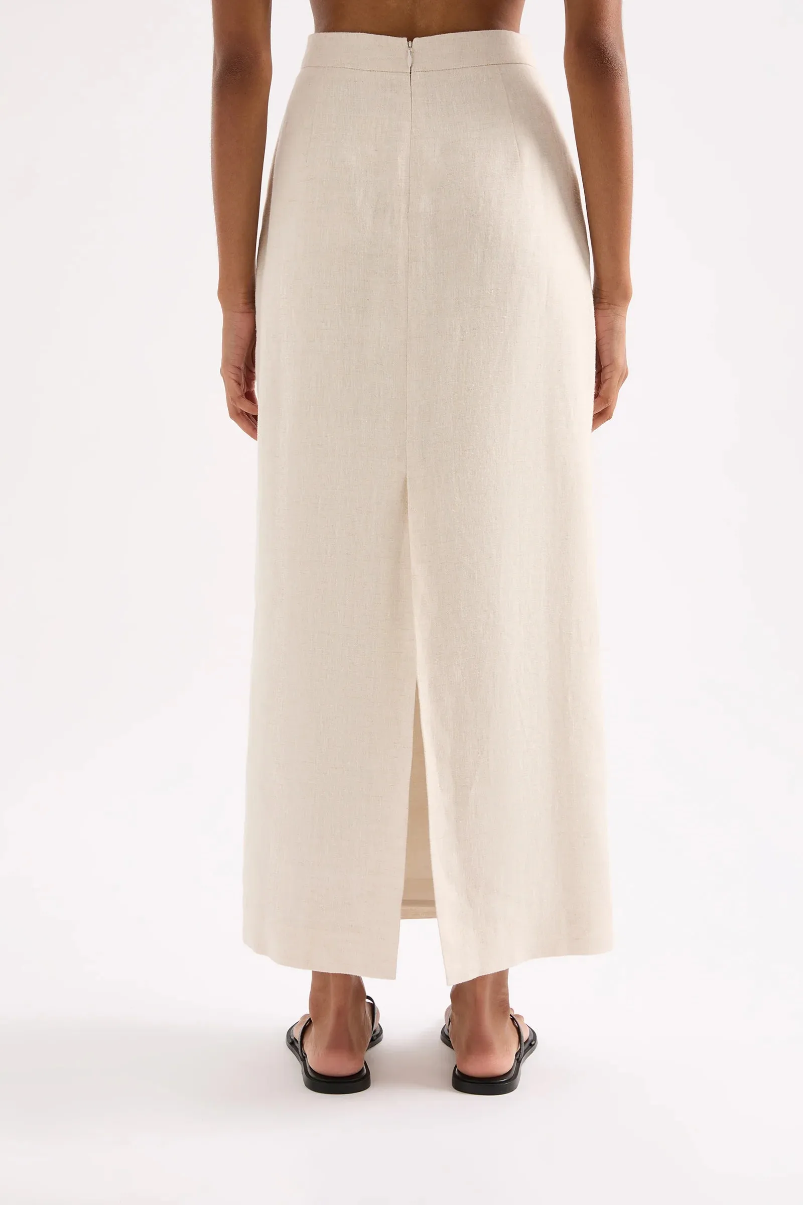 SADIE LINEN MAXI SKIRT