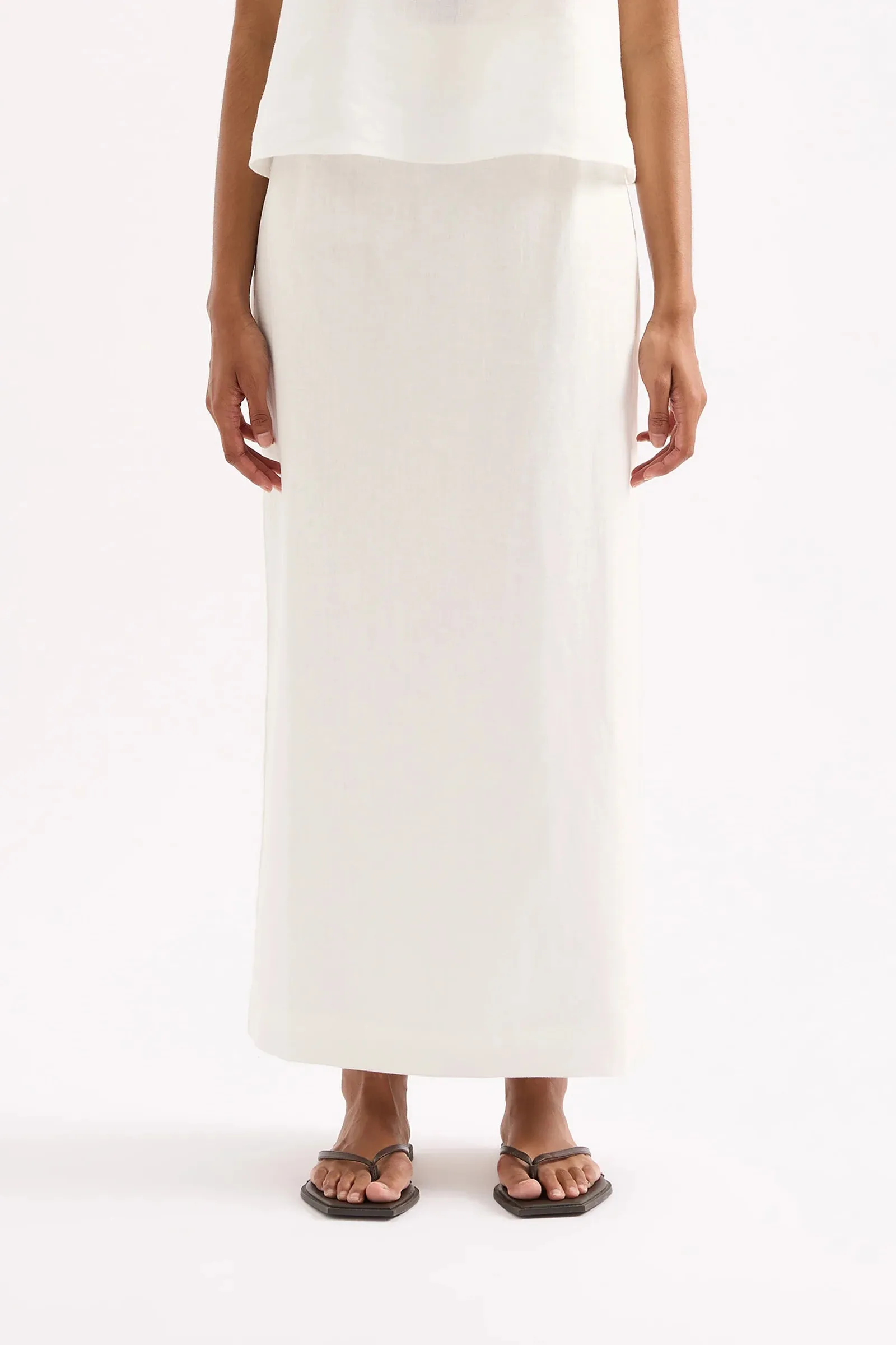 SADIE LINEN MAXI SKIRT