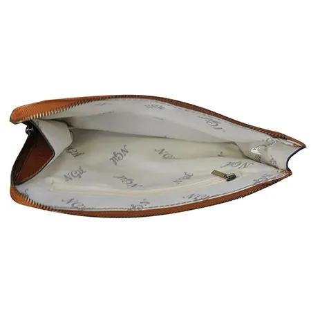 !SALE! Light Brown Faux Leather NGIL Crossbody/Wristlet