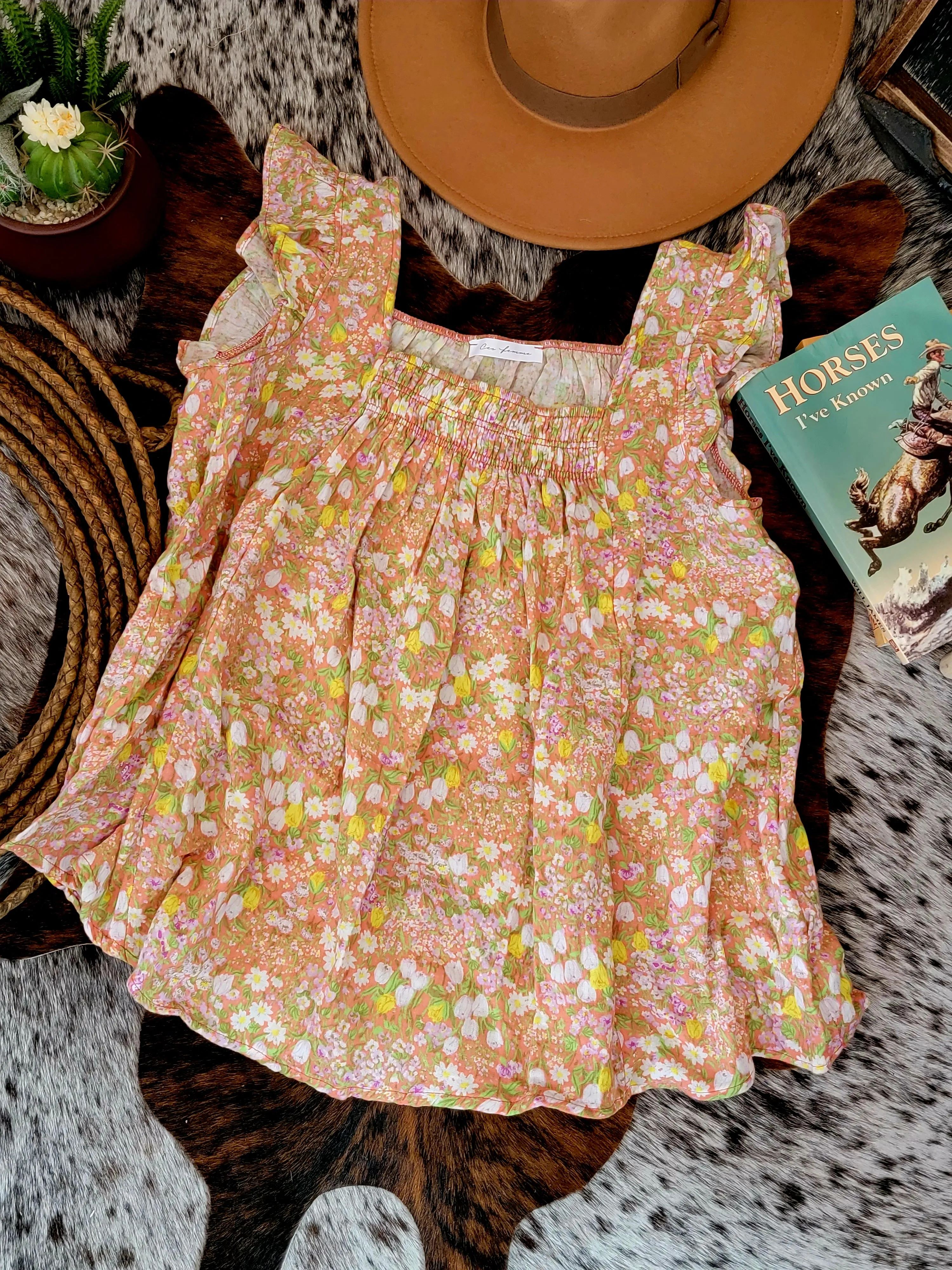 Sawyer Top (Coral)