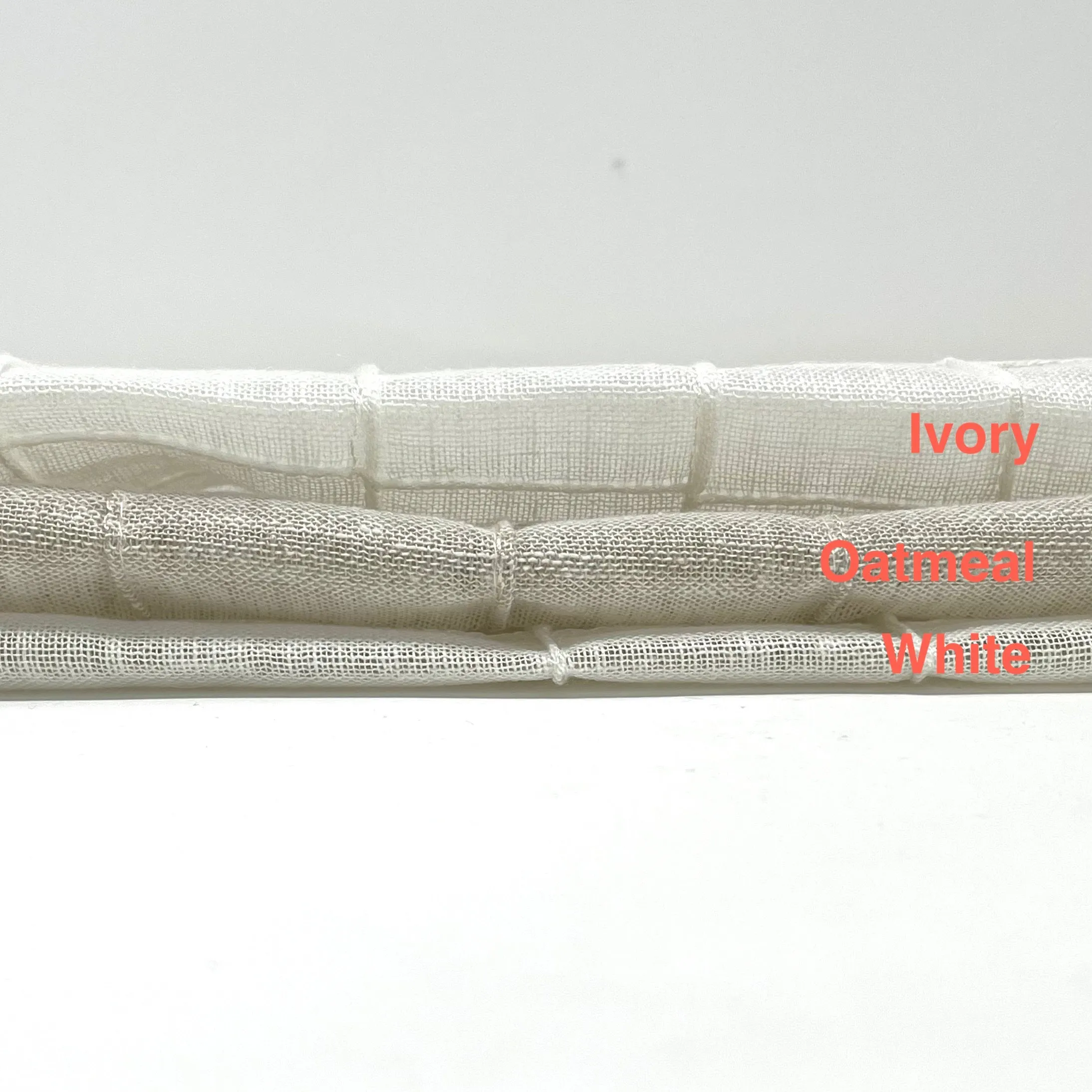 Seamed Blend Linen Fabric By The Yard/CL1086