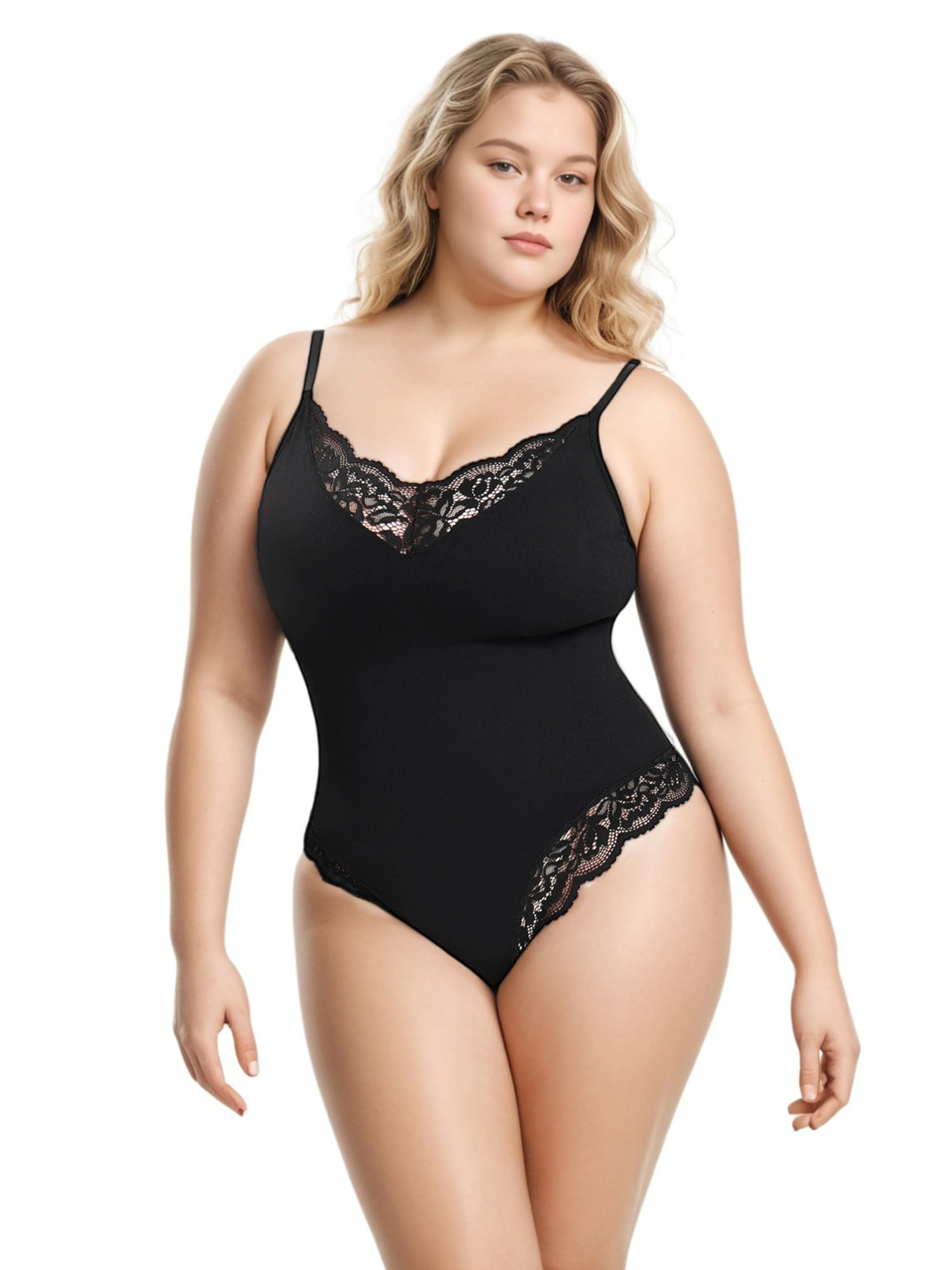 Sexy Spandex Lace Edge Bustiers Shapewear