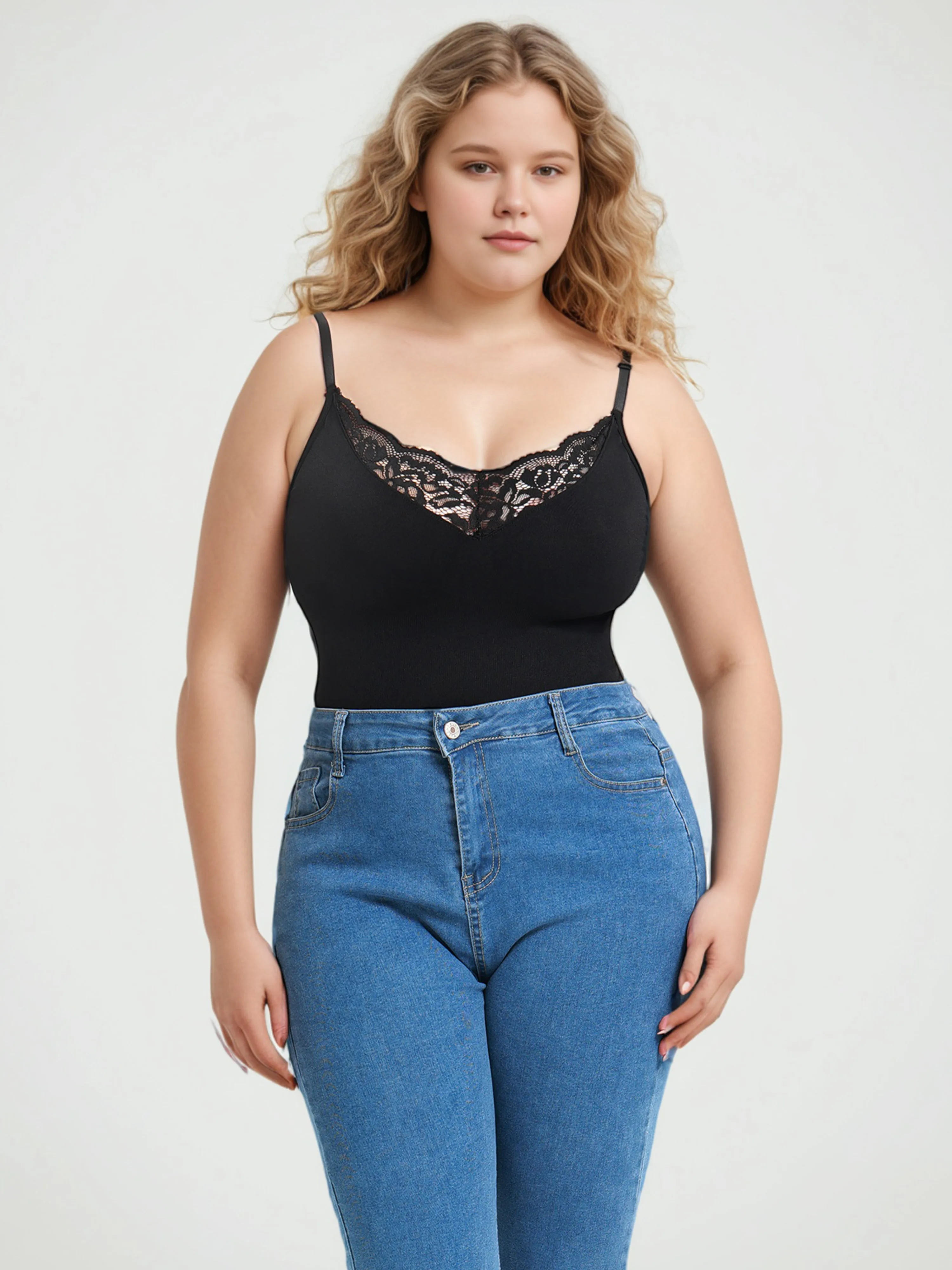 Sexy Spandex Lace Edge Bustiers Shapewear