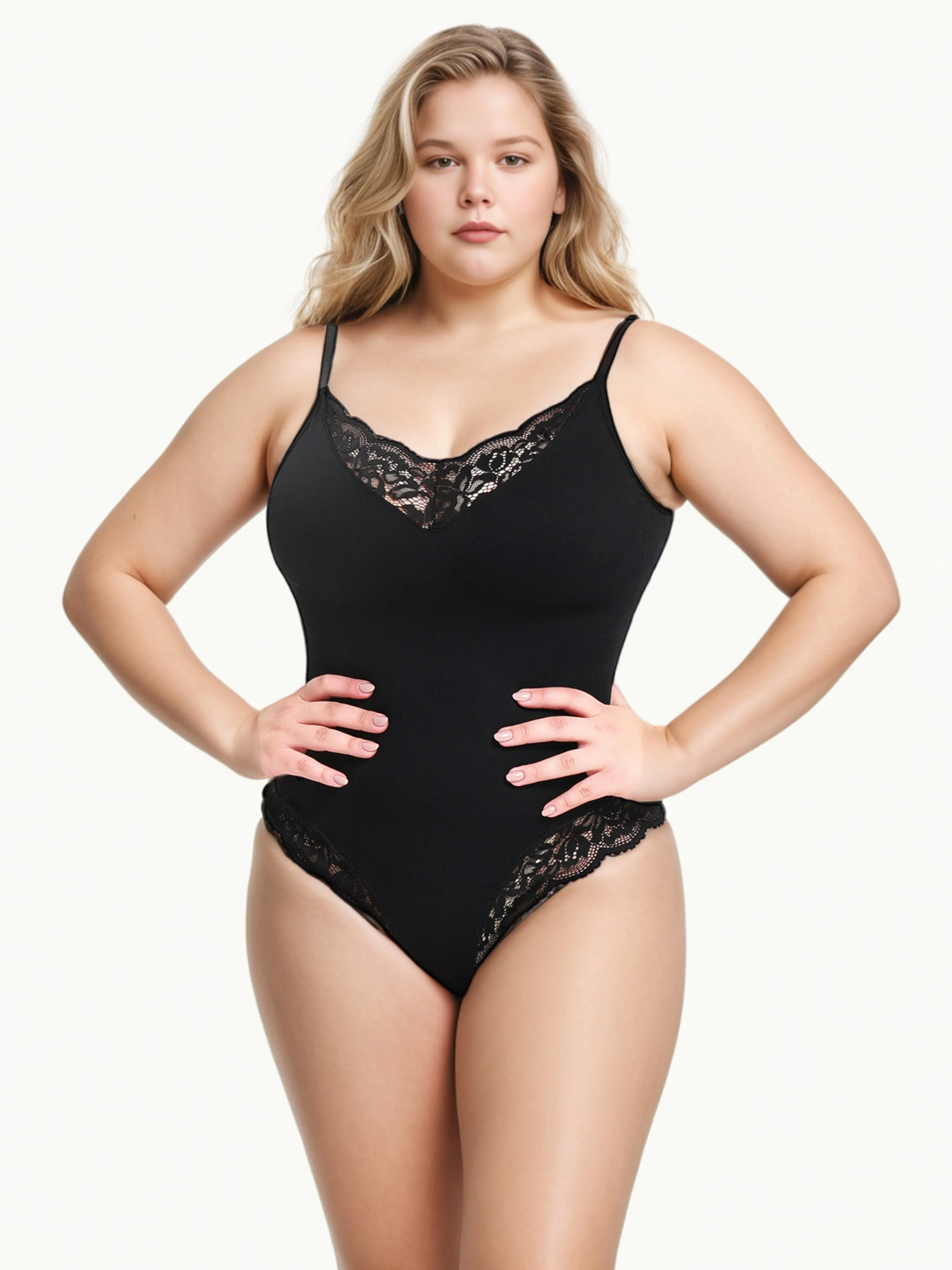 Sexy Spandex Lace Edge Bustiers Shapewear