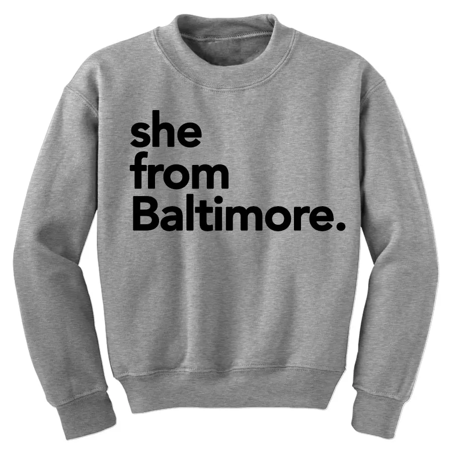 She from Baltimore