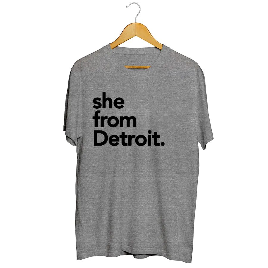 She from Detroit