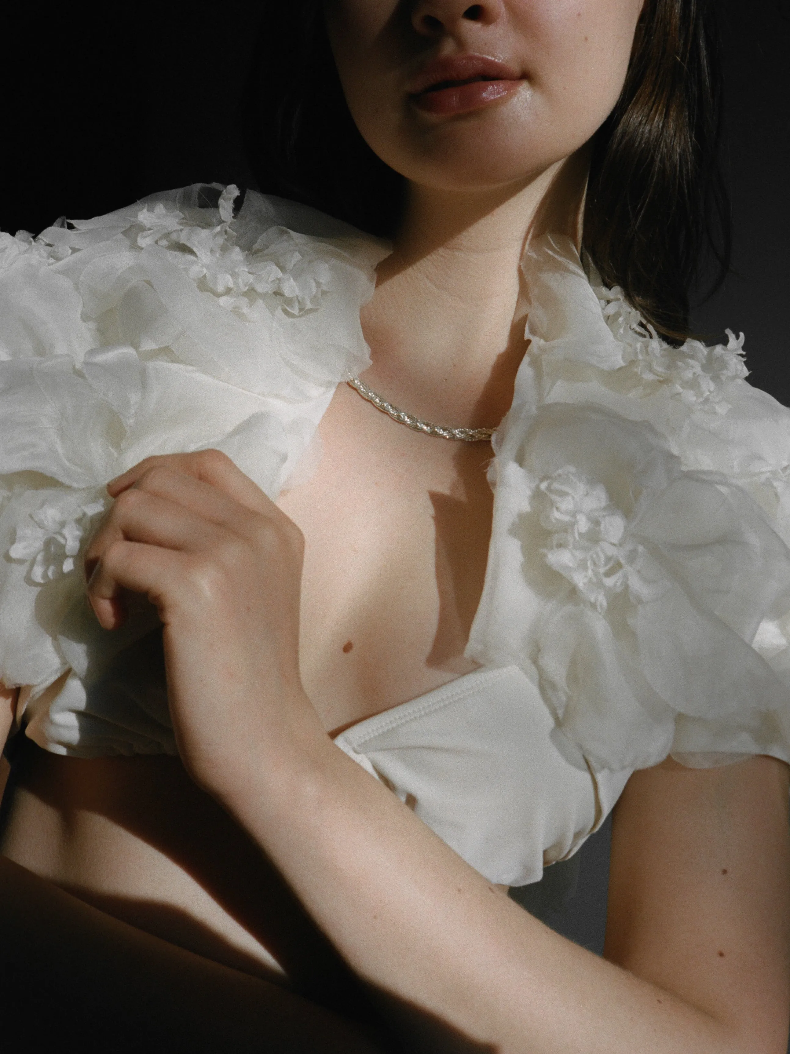 Silk Chiffon Bolero