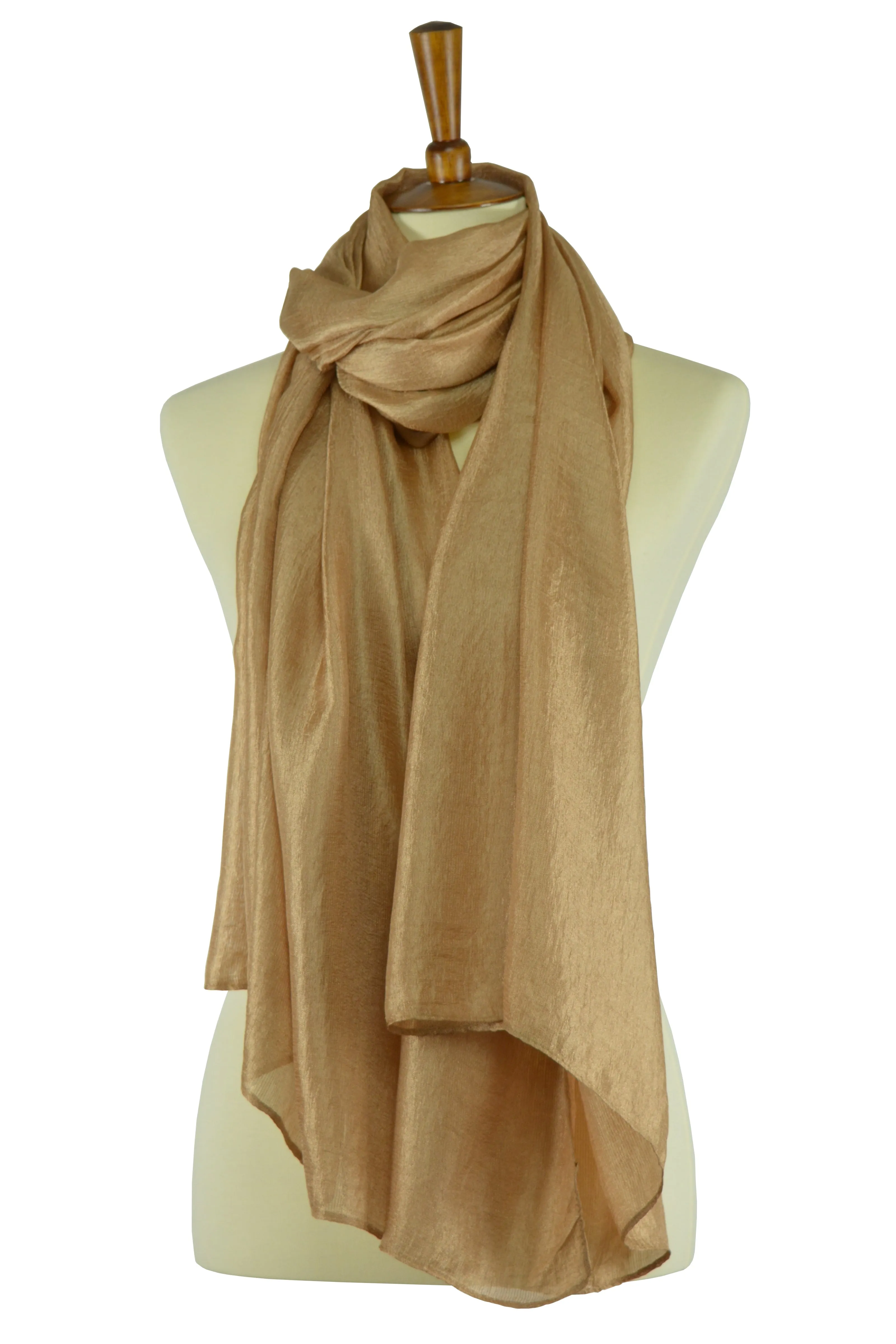 Silk Linen Hijab- 11 Vibrant Colors