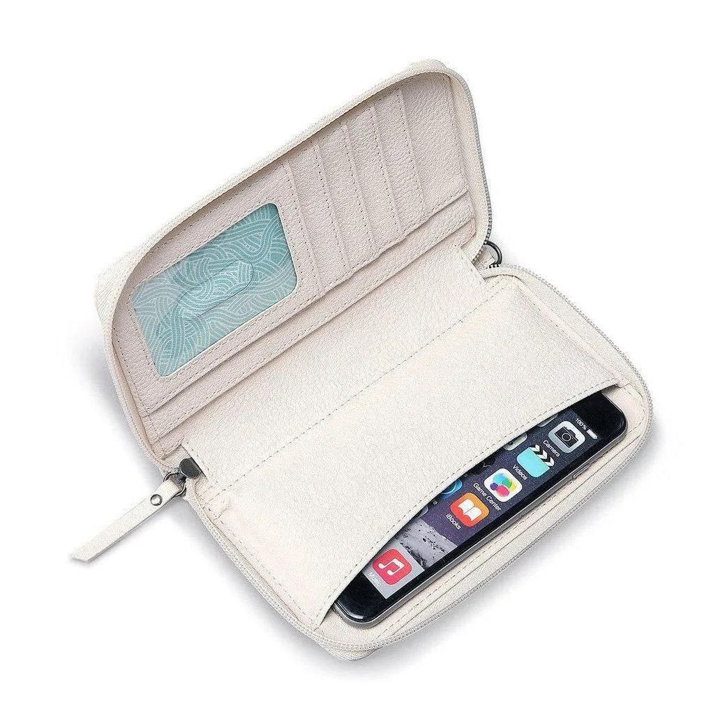 Silverlake Leather Zip Around Wallet