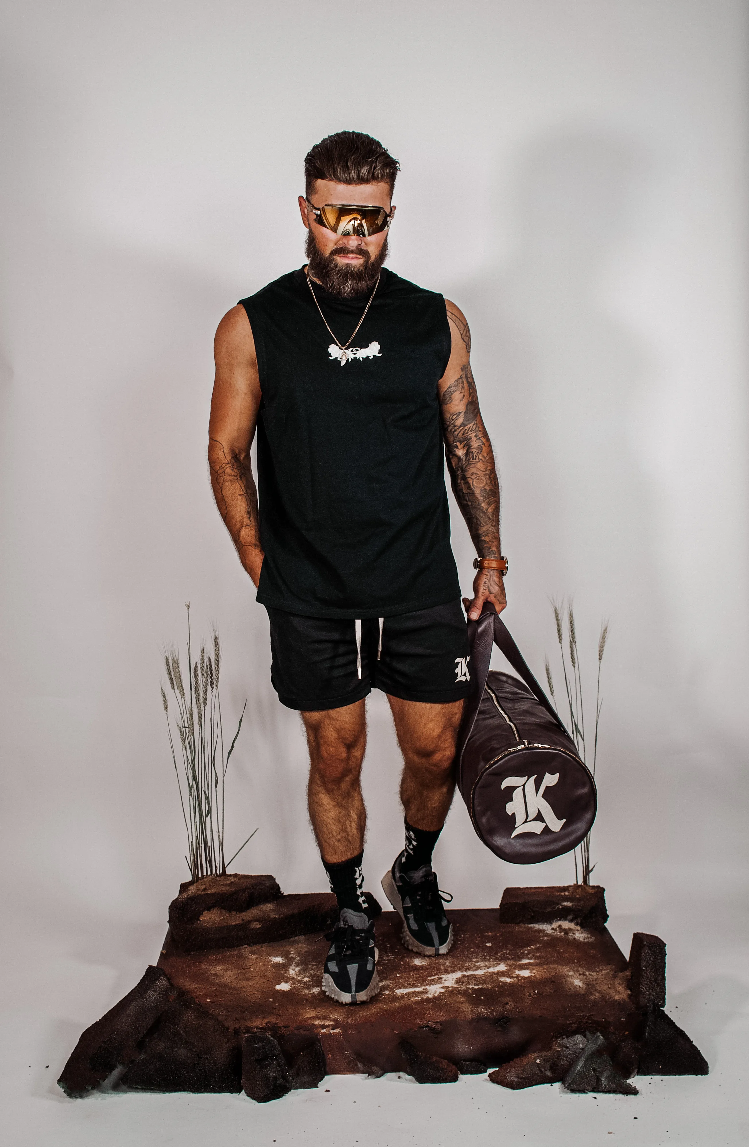 Sleeveless Quick Dry (Black)