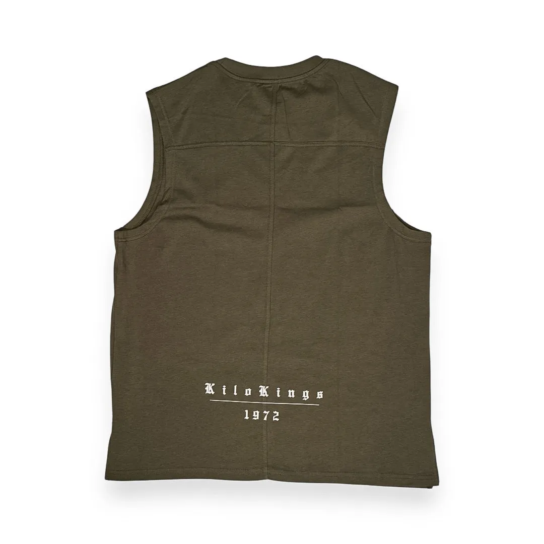 Sleeveless Quick Dry (OD Green)
