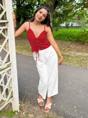Solid Relaxed Fit Top