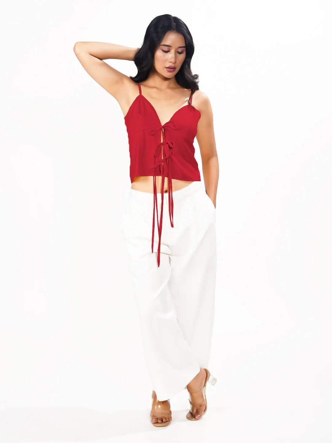 Solid Relaxed Fit Top