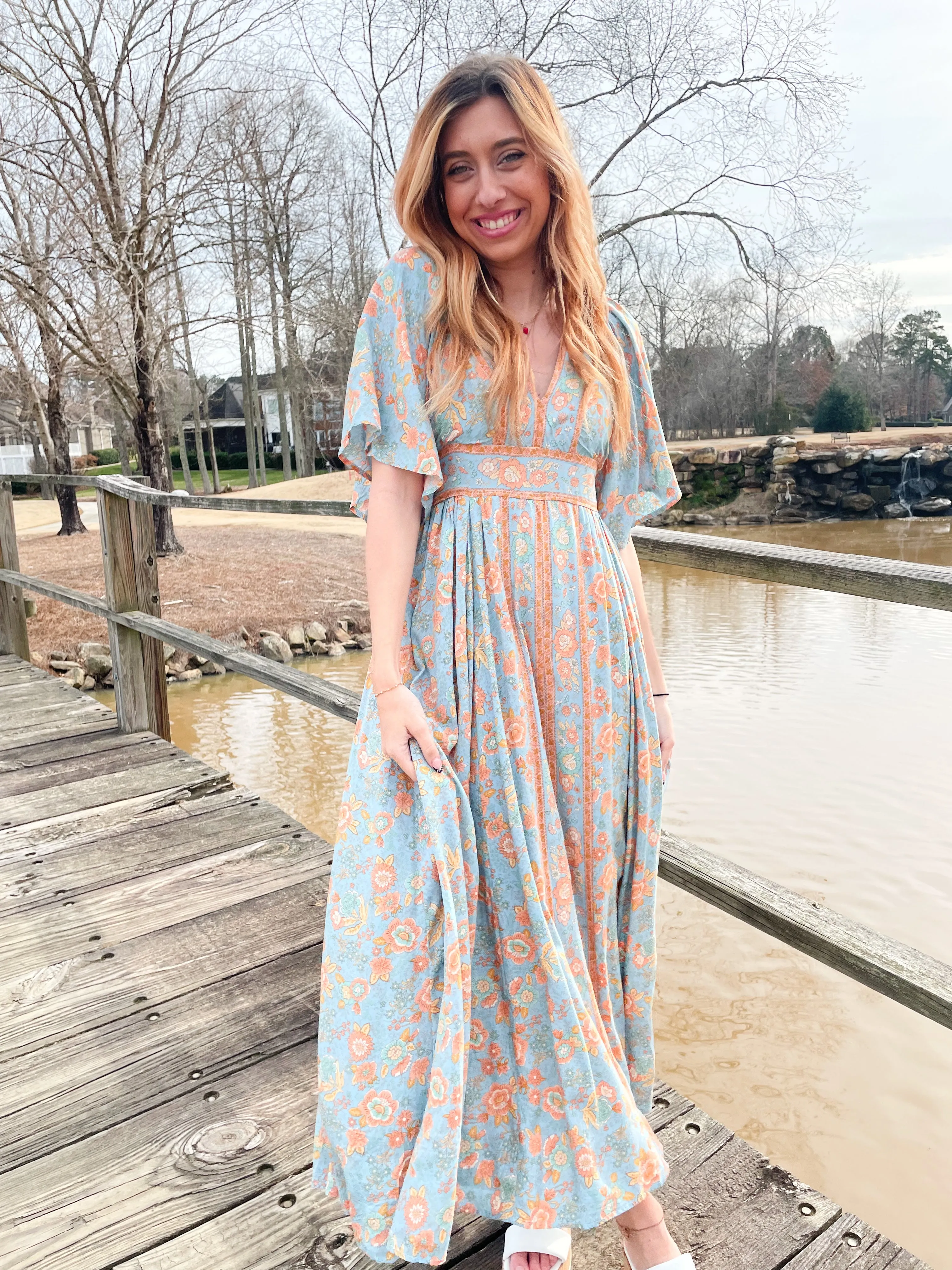Spring Tide Maxi Dress