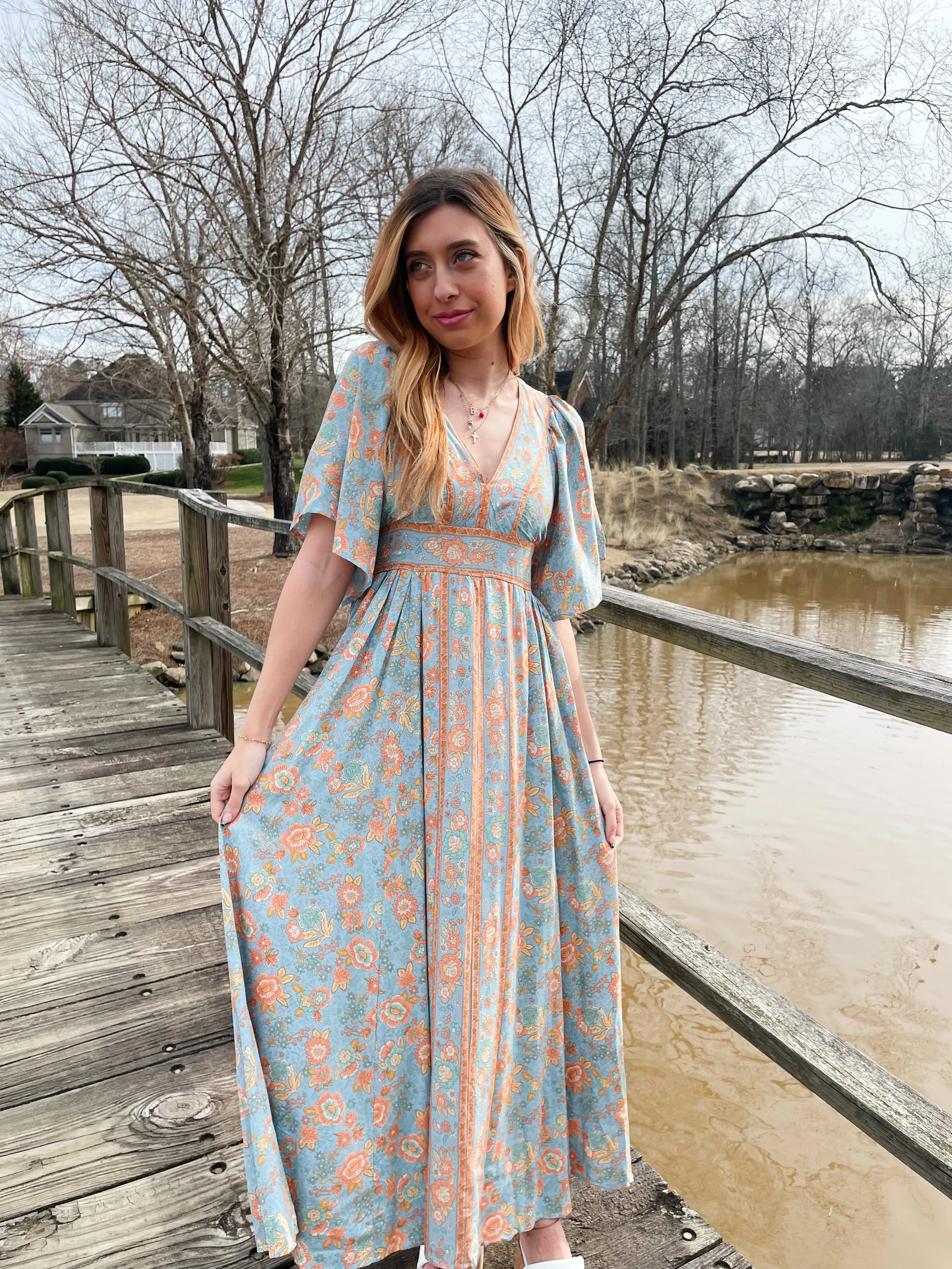 Spring Tide Maxi Dress