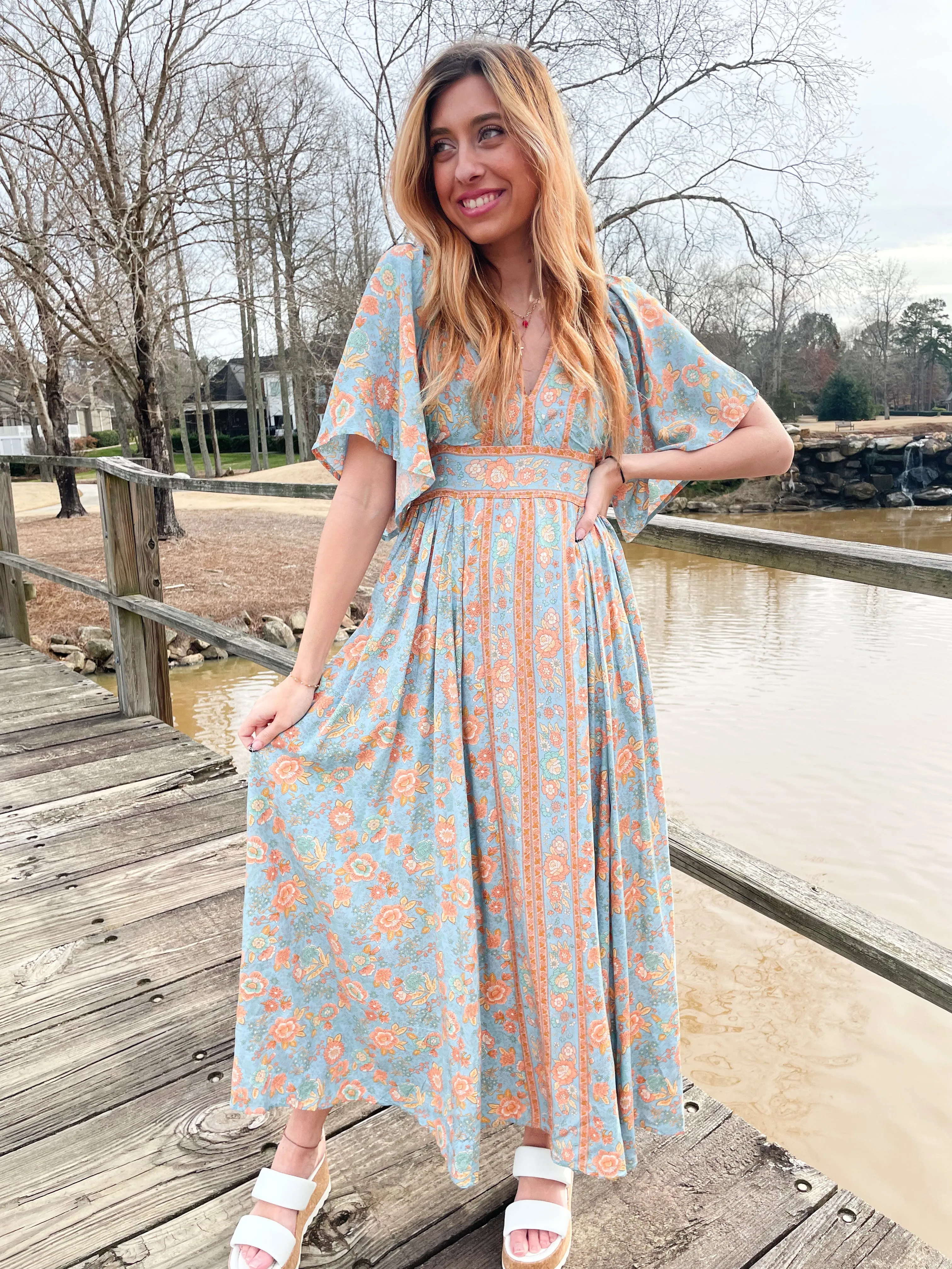 Spring Tide Maxi Dress
