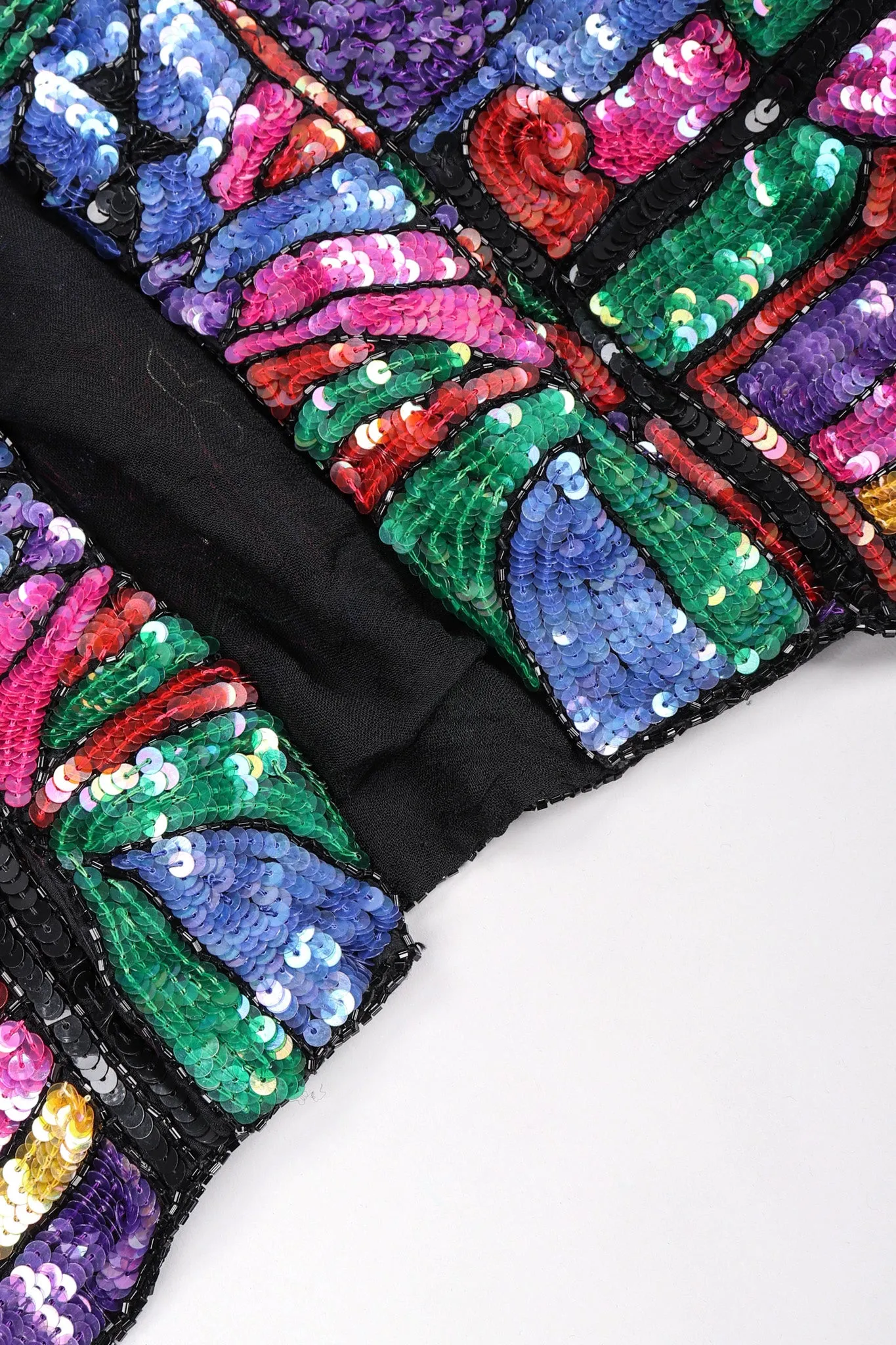 Stained Glass Sequin Jacket