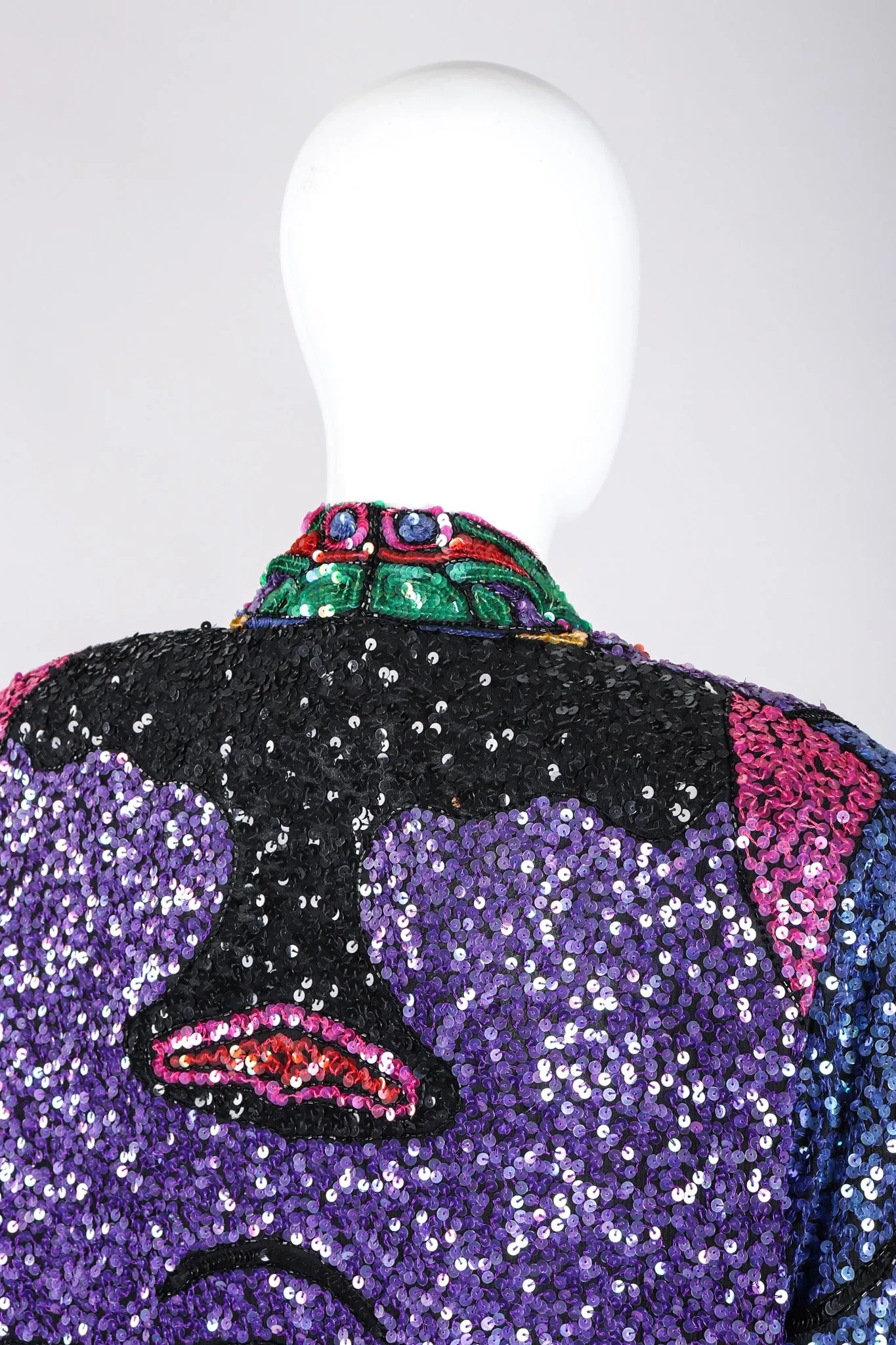 Stained Glass Sequin Jacket