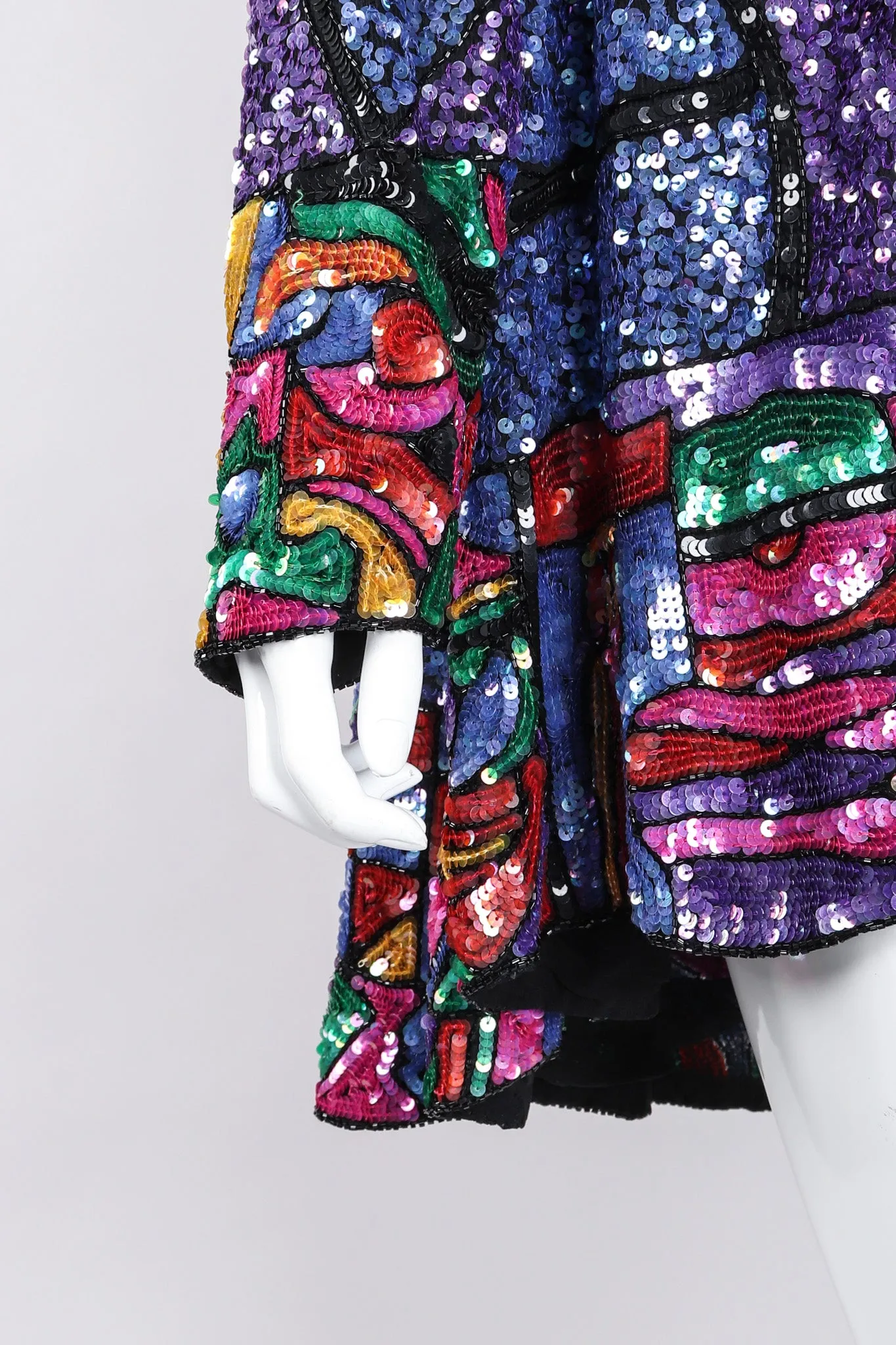 Stained Glass Sequin Jacket