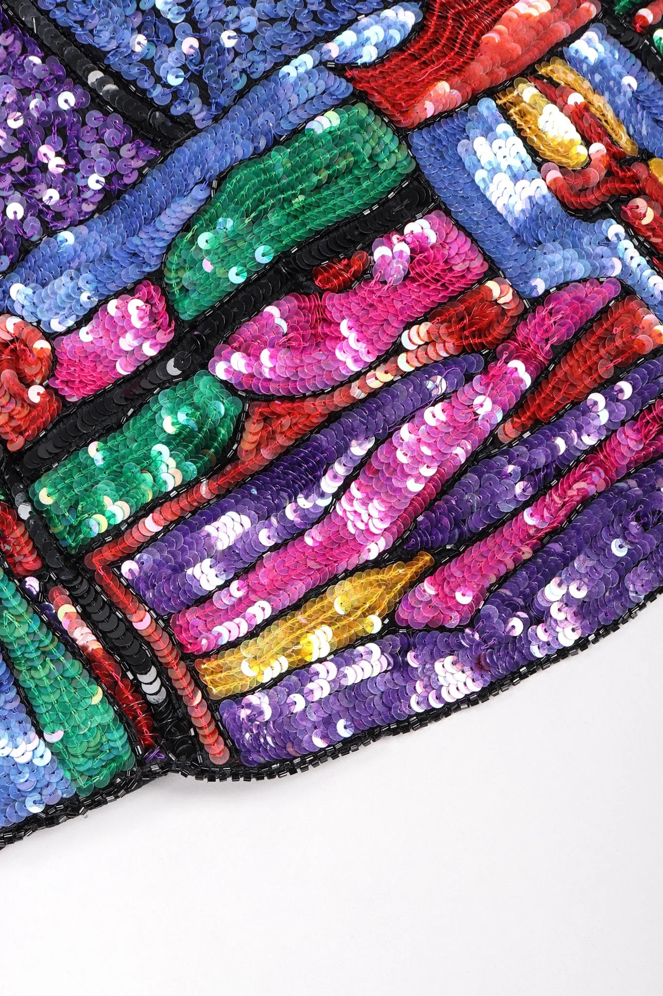 Stained Glass Sequin Jacket