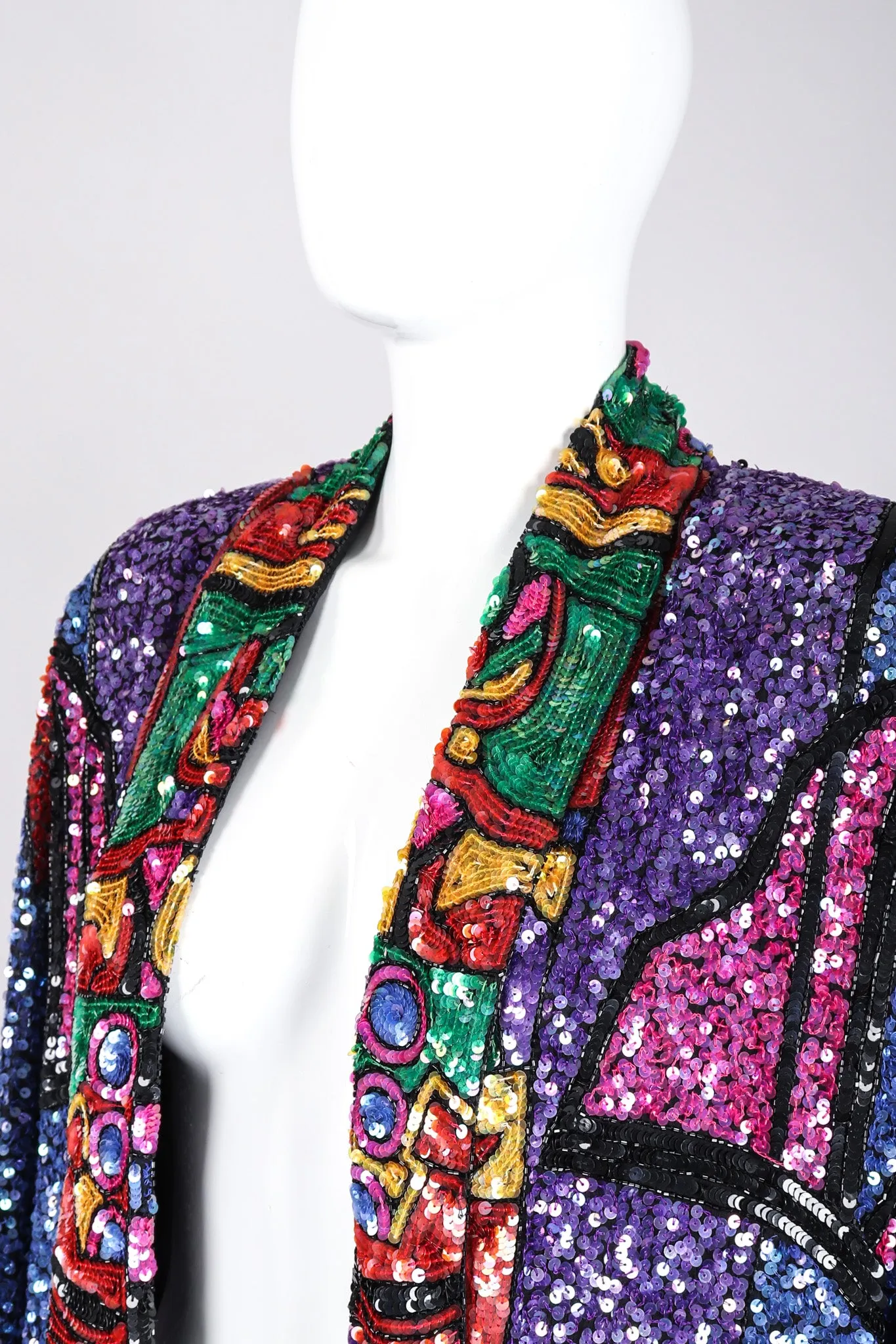 Stained Glass Sequin Jacket