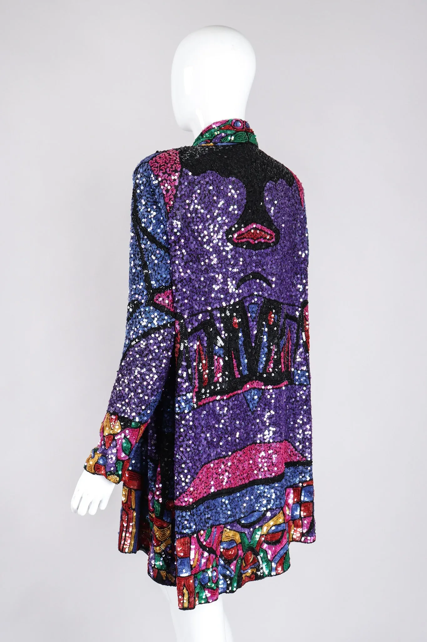 Stained Glass Sequin Jacket
