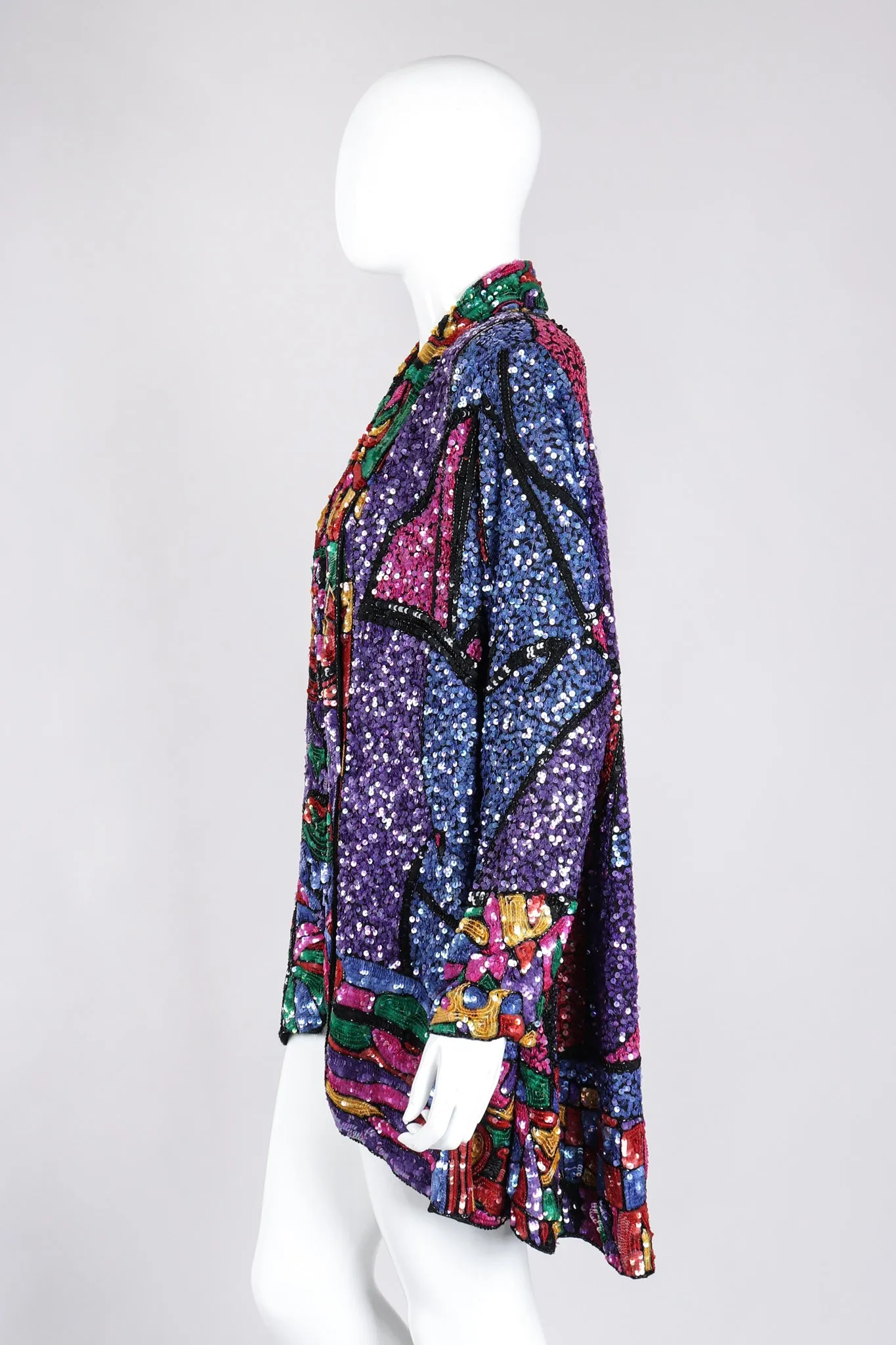 Stained Glass Sequin Jacket