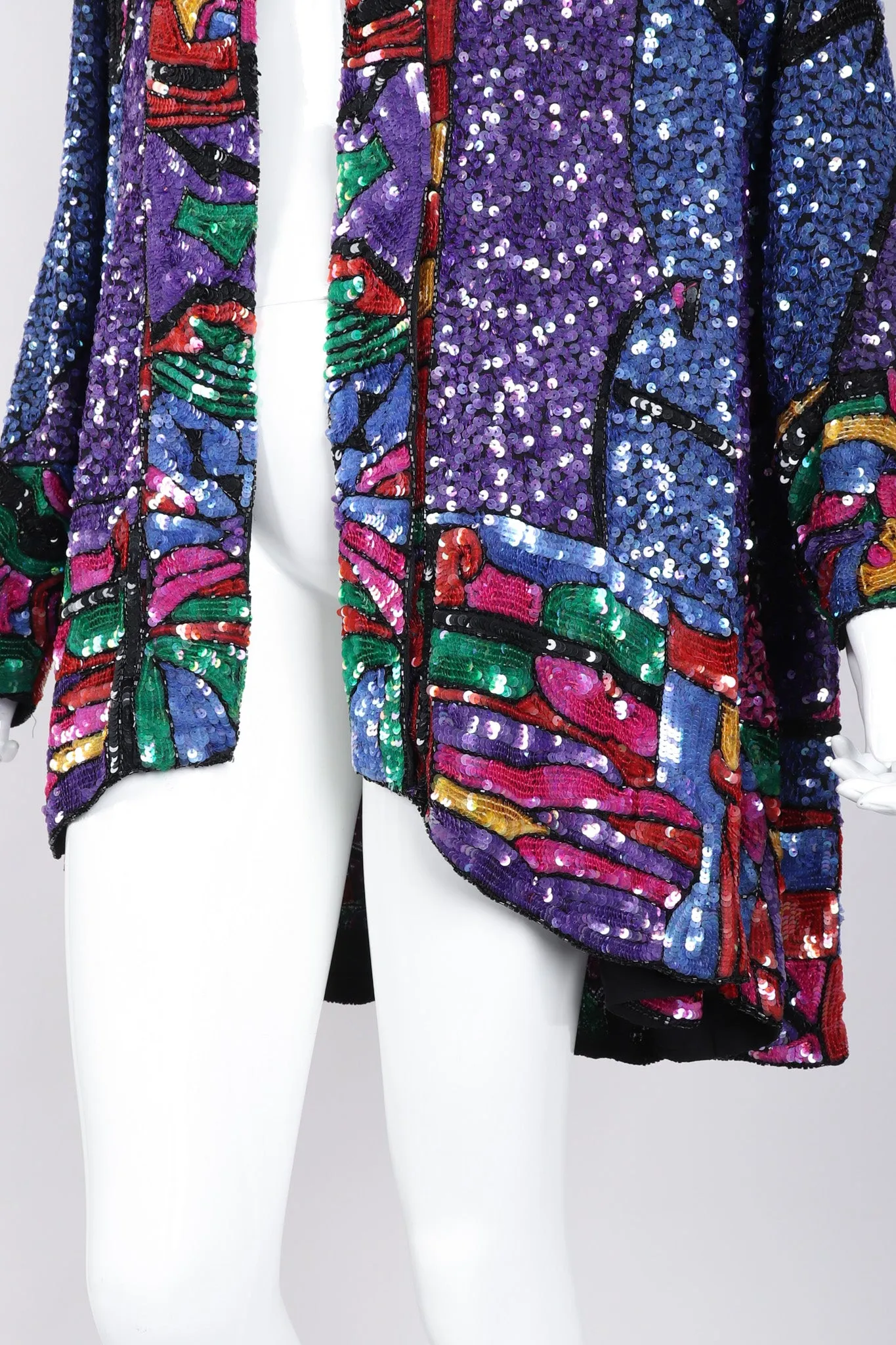 Stained Glass Sequin Jacket