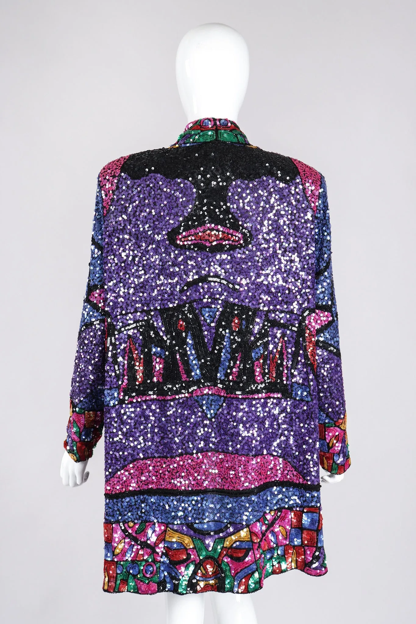 Stained Glass Sequin Jacket