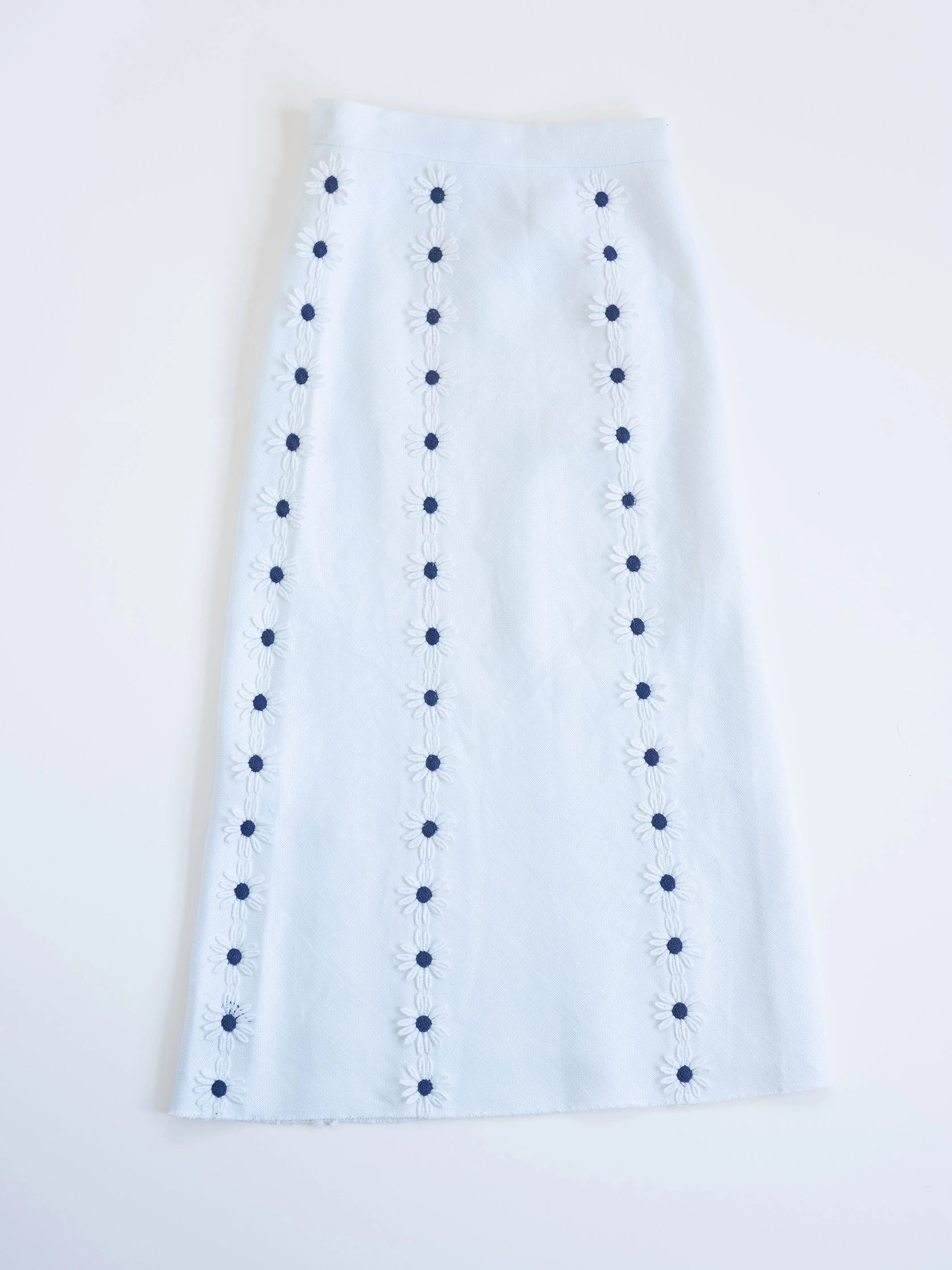 Straight Skirt in Linen