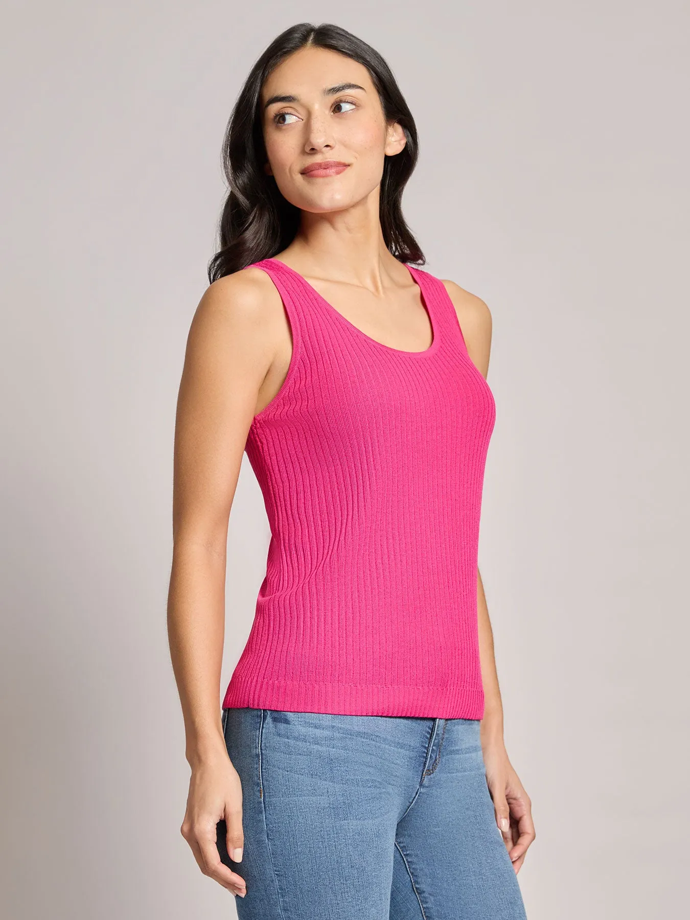 Sutton Scoop Neck Tank Top