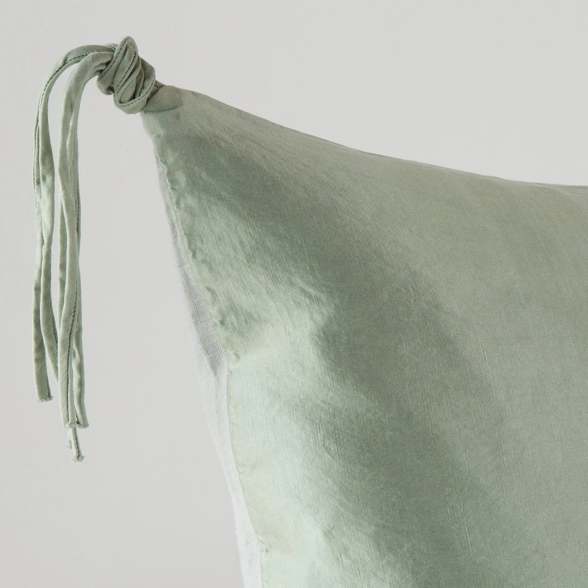 Taline Lumbar Pillow - Eucalyptus