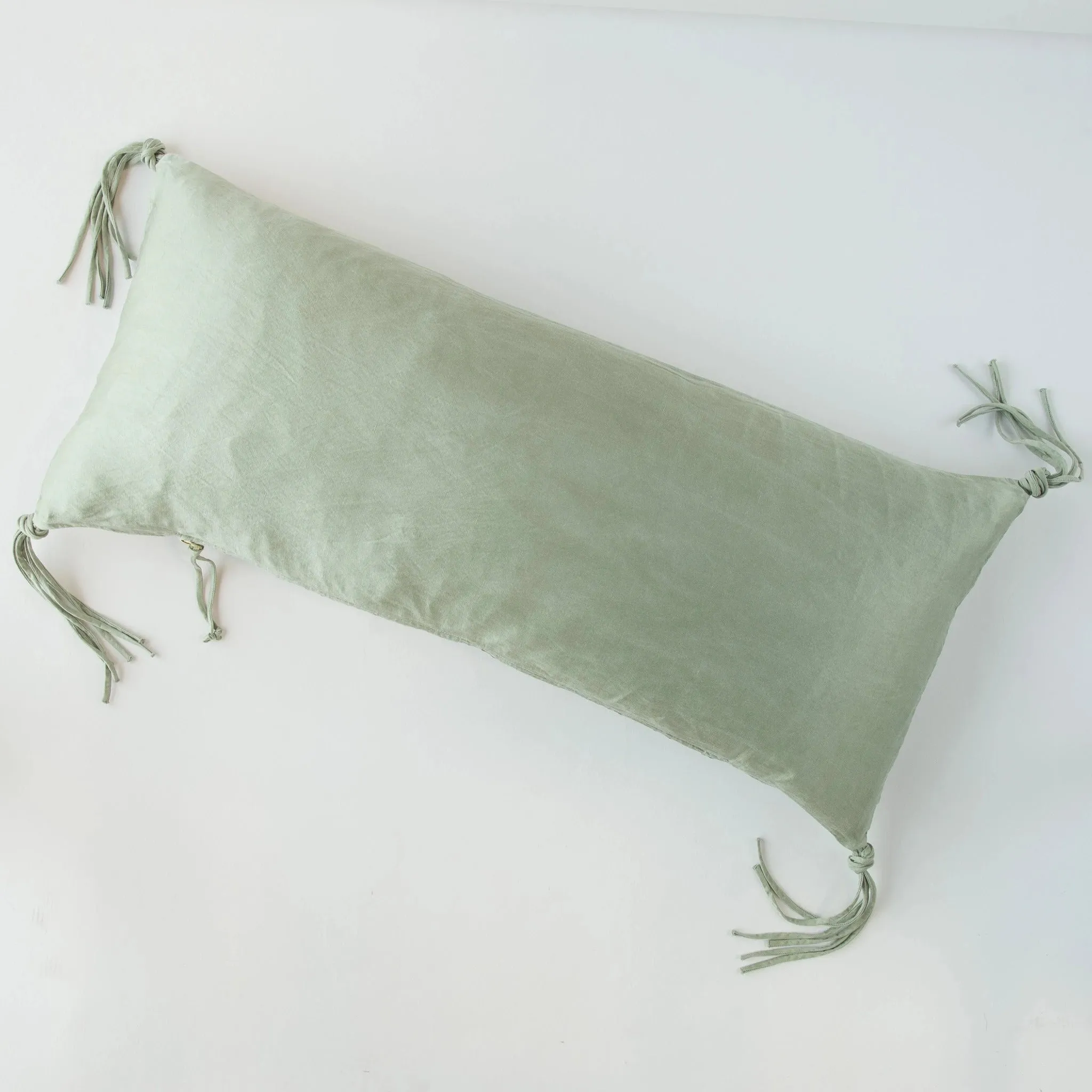 Taline Lumbar Pillow - Eucalyptus