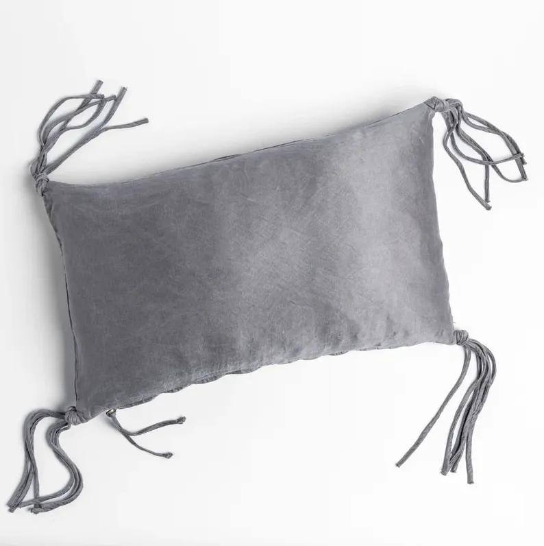 Taline Lumbar Pillow - French Lavender