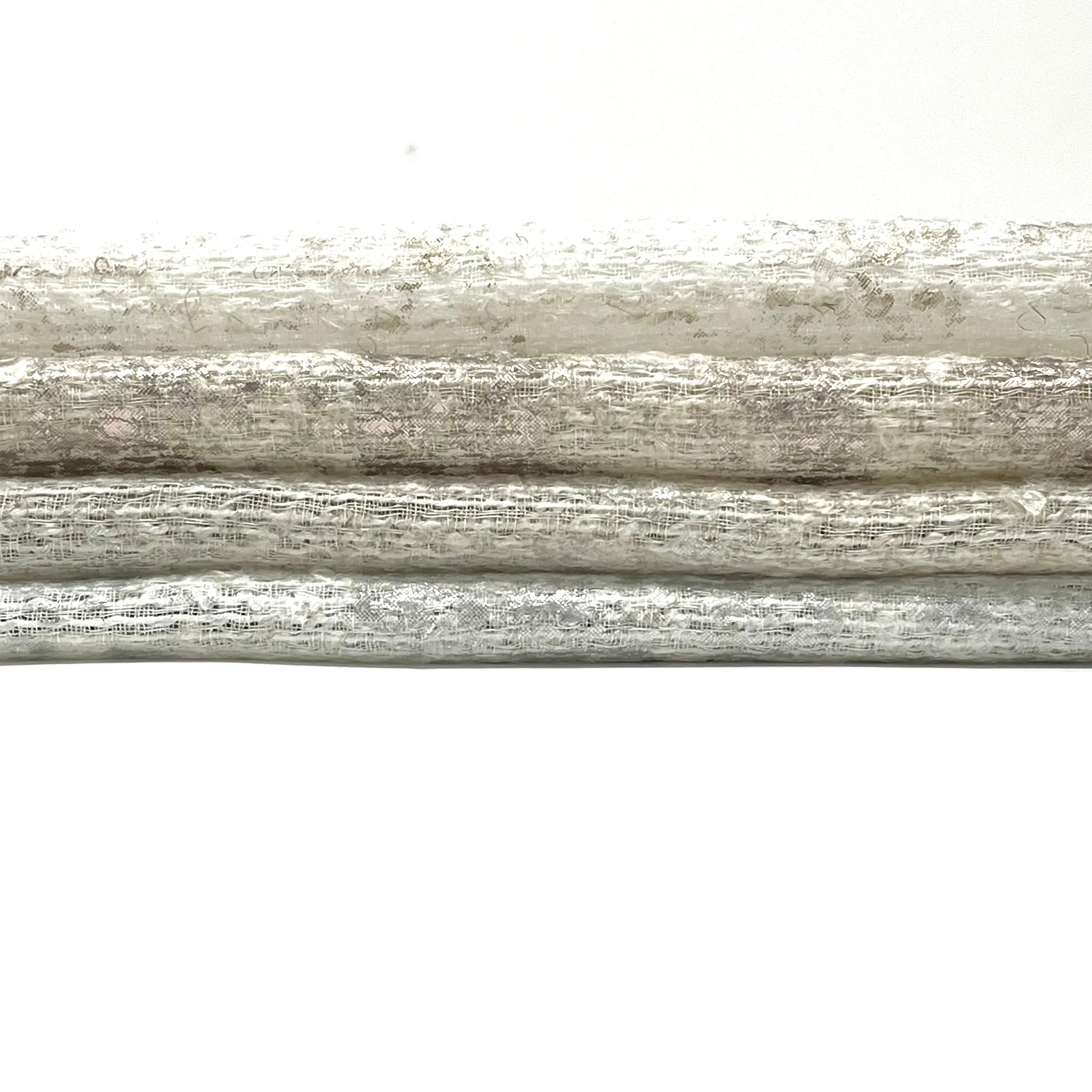 Textured Glitter Linen Blend Fabric By The Yard/CL1085