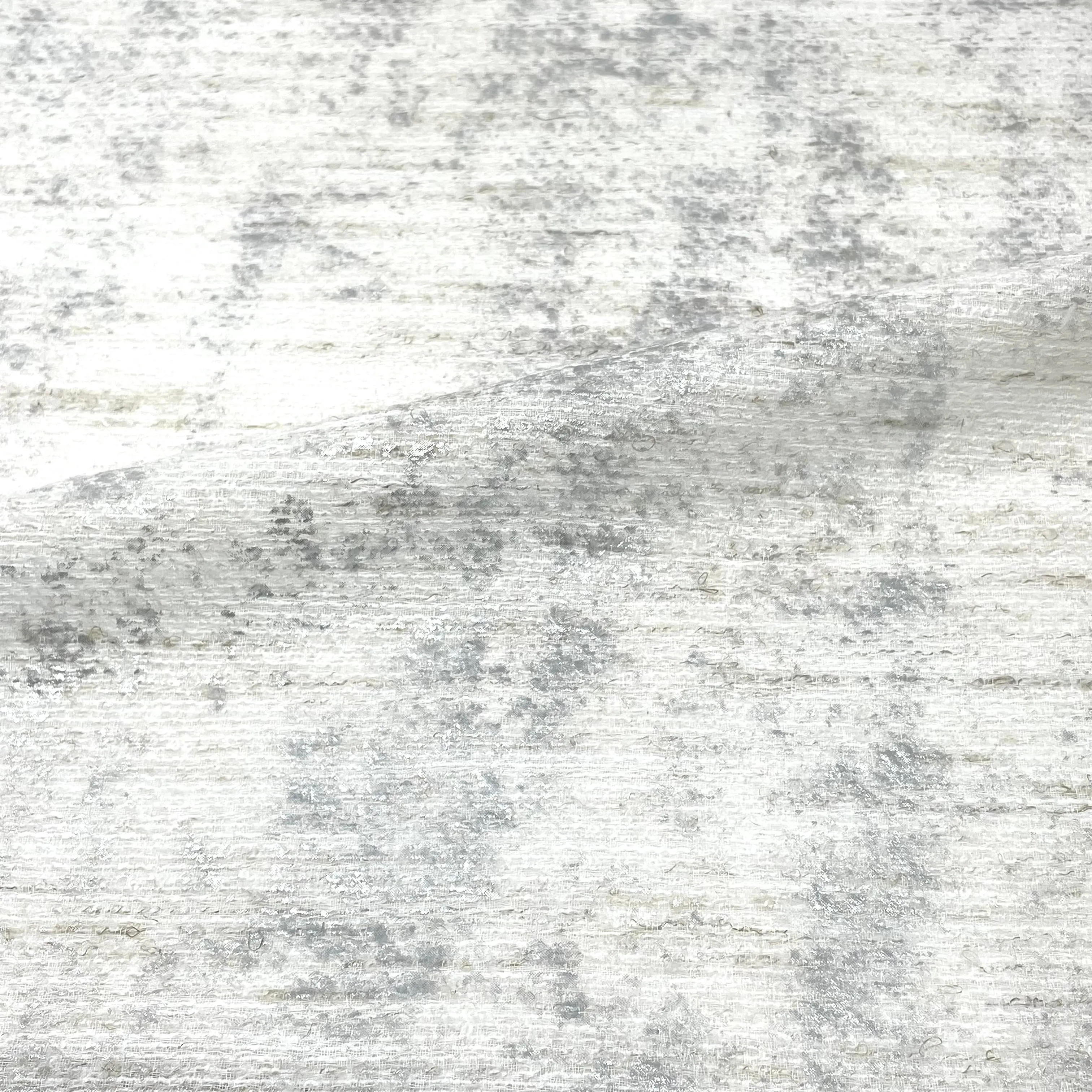 Textured Glitter Linen Blend Fabric By The Yard/CL1085