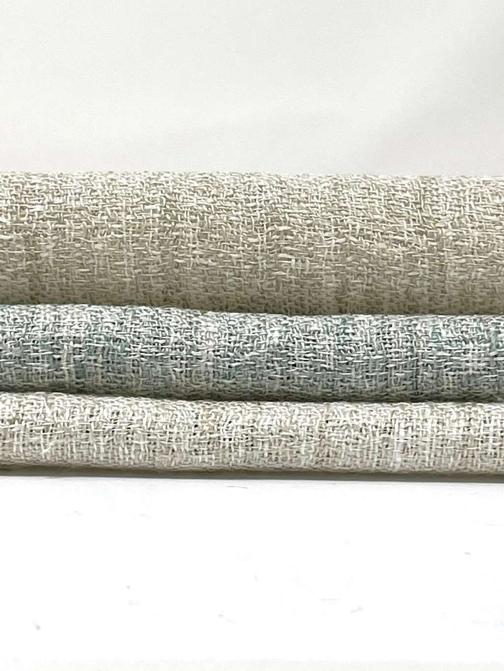 Textured Rustic Linen Blend Fabric By The Yard/CL1101
