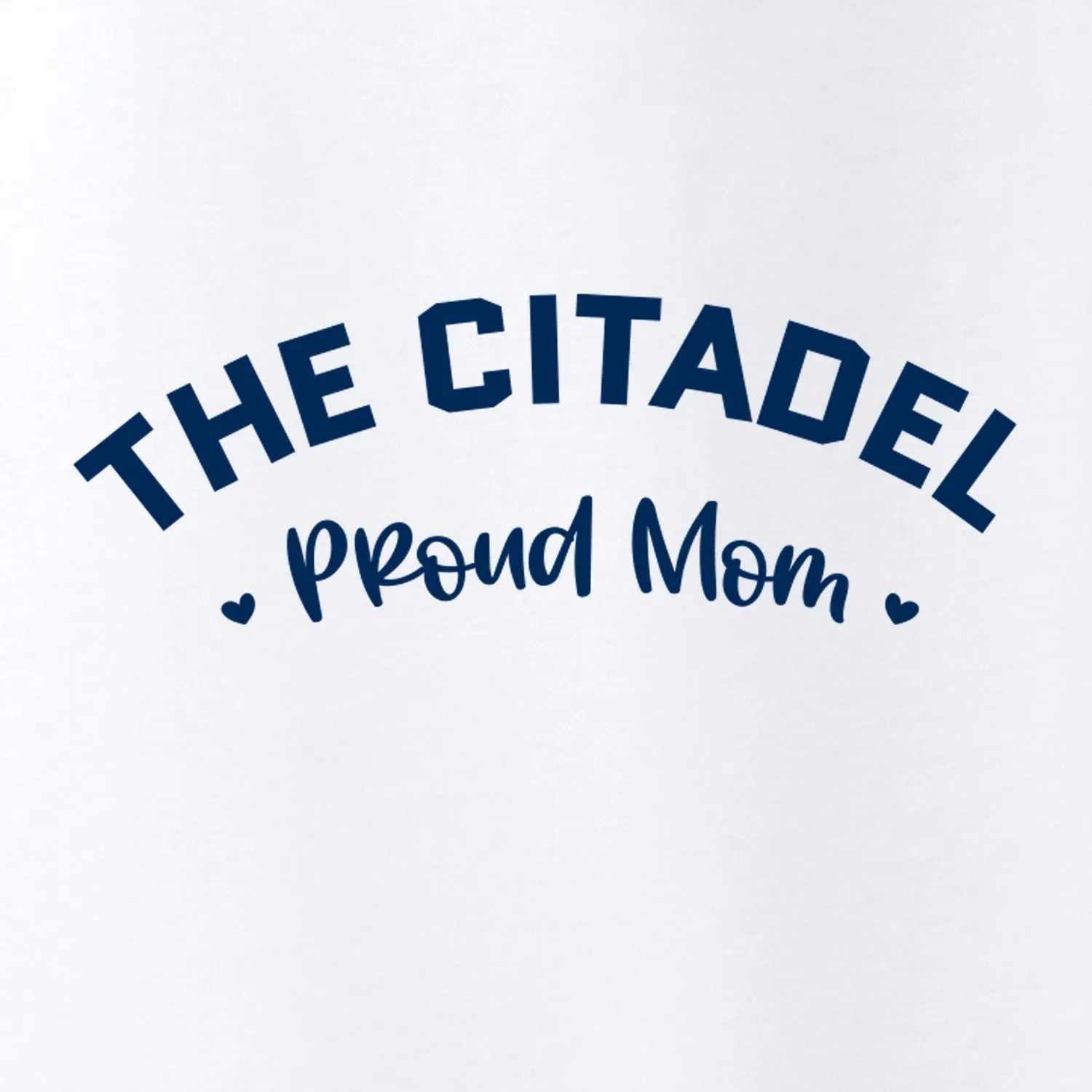 The Citadel Proud Mom New Era ® Ladies Tri-Blend 3/4-Sleeve Tee
