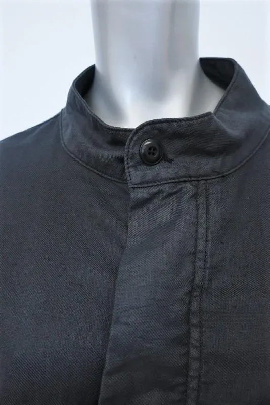 The Great The Brigade Jacket Charcoal Cotton Twill Size 0