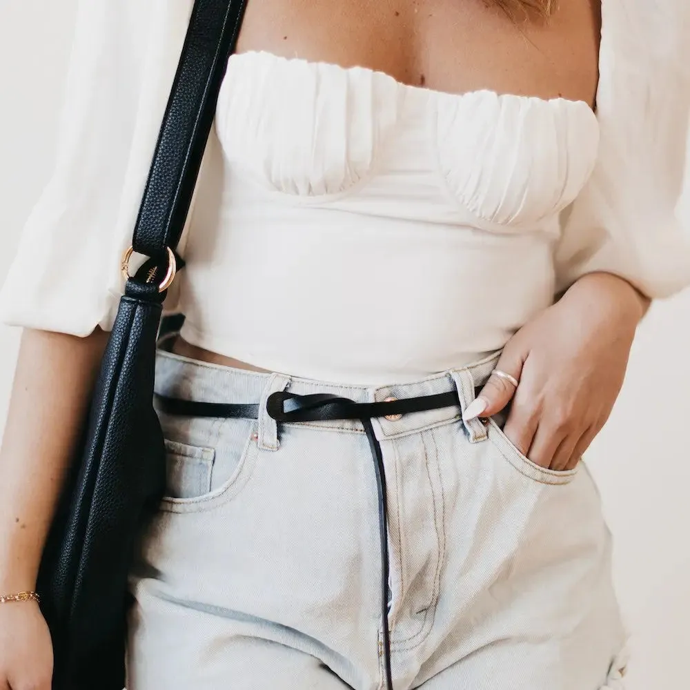The Lydia Leather Belt