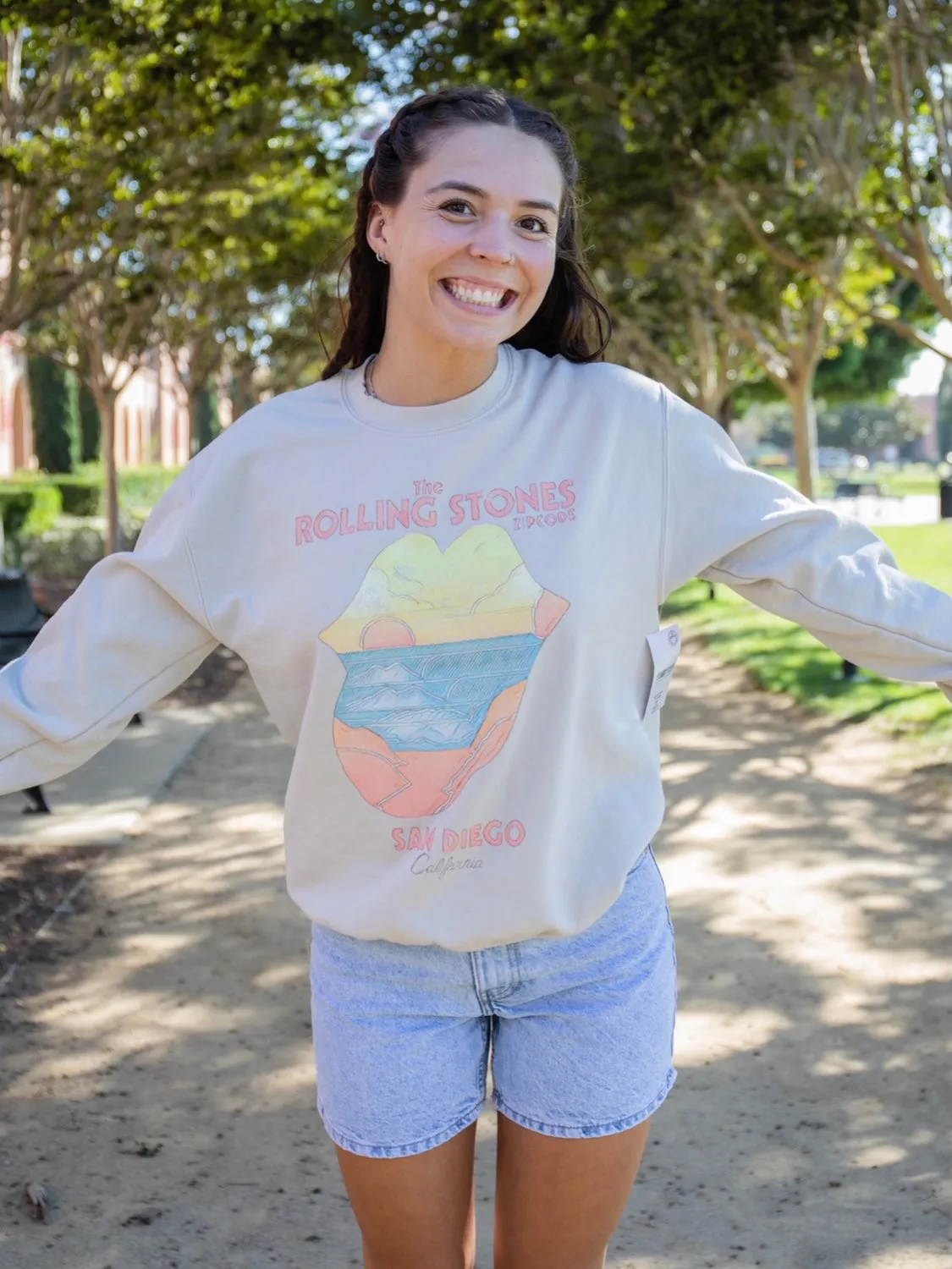 The Rolling Stones San Diego Sweater