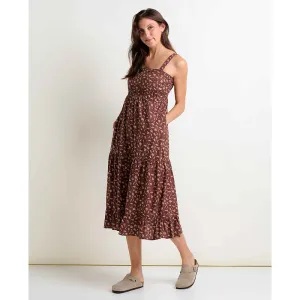 Toad & Co Women's Taj Hemp Tiered Midi Dress