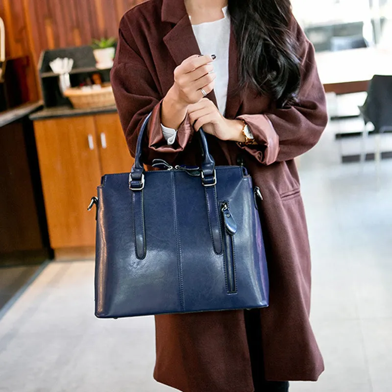 Top Grain Leather Shoulder Bag For Women Stylish Leather Tote Bag Women's Leather Crossbody Bag Christmas Gifts For Her SX218