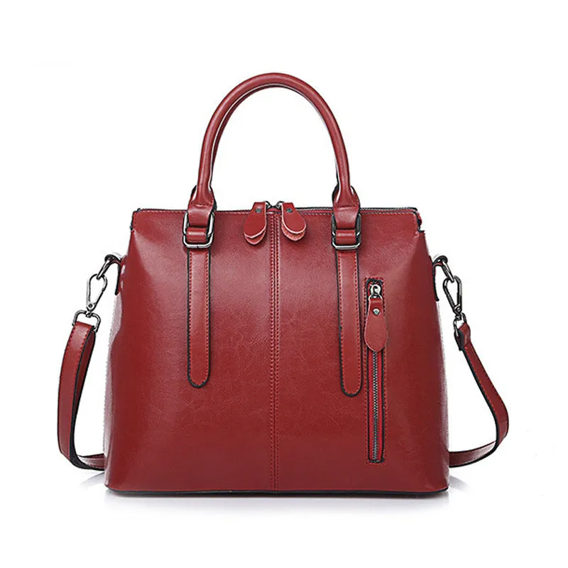 Top Grain Leather Shoulder Bag For Women Stylish Leather Tote Bag Women's Leather Crossbody Bag Christmas Gifts For Her SX218