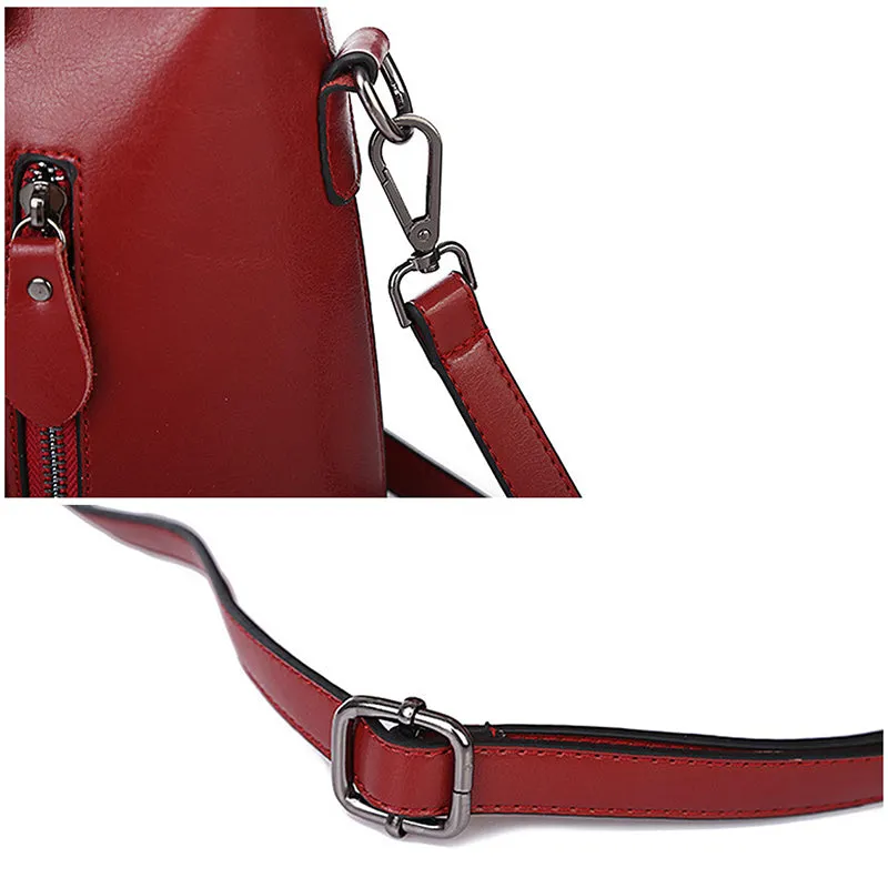 Top Grain Leather Shoulder Bag For Women Stylish Leather Tote Bag Women's Leather Crossbody Bag Christmas Gifts For Her SX218