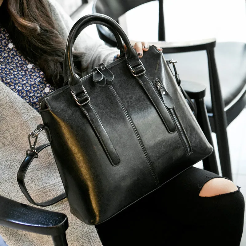 Top Grain Leather Shoulder Bag For Women Stylish Leather Tote Bag Women's Leather Crossbody Bag Christmas Gifts For Her SX218