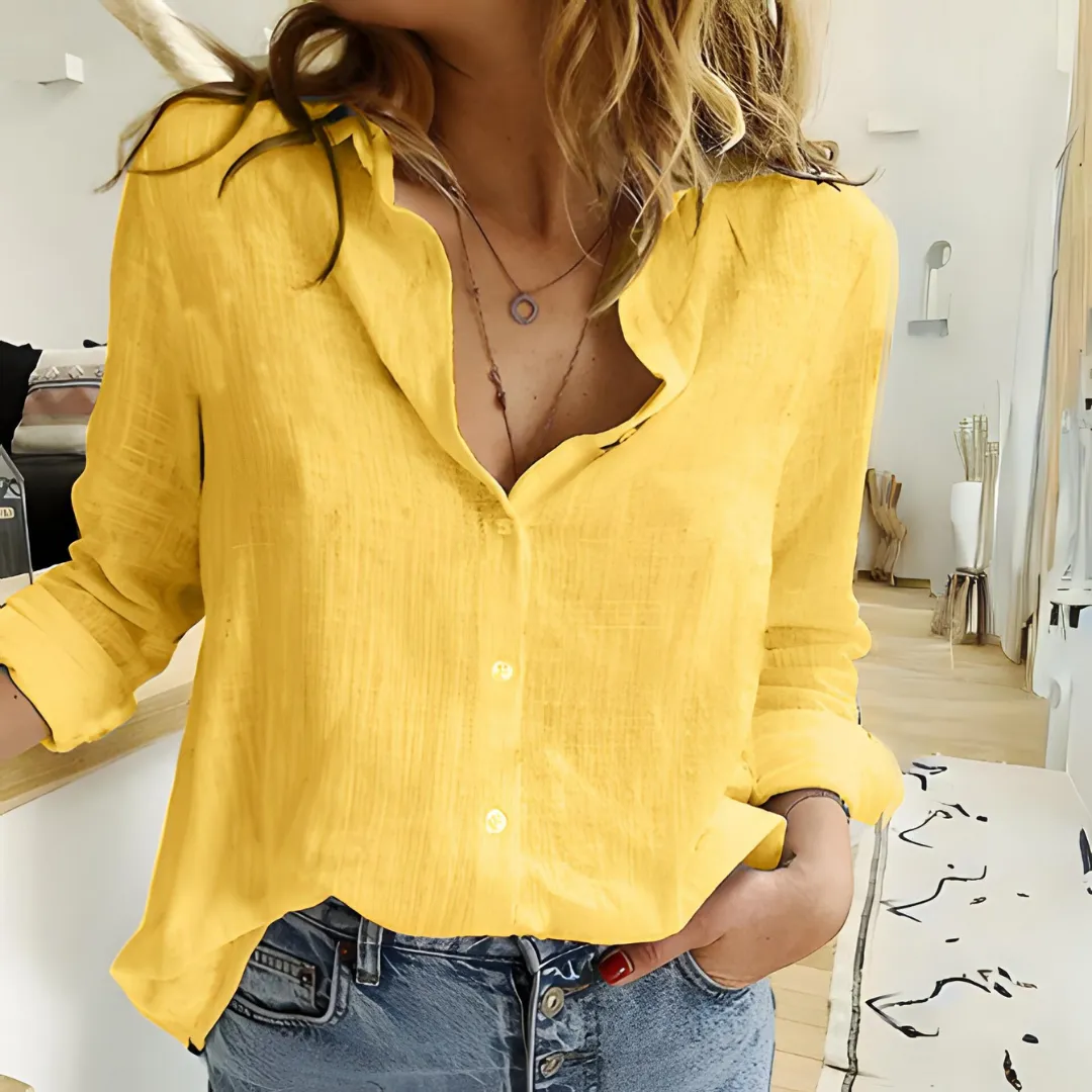 Veeda | Casual Women's Linen Blouse