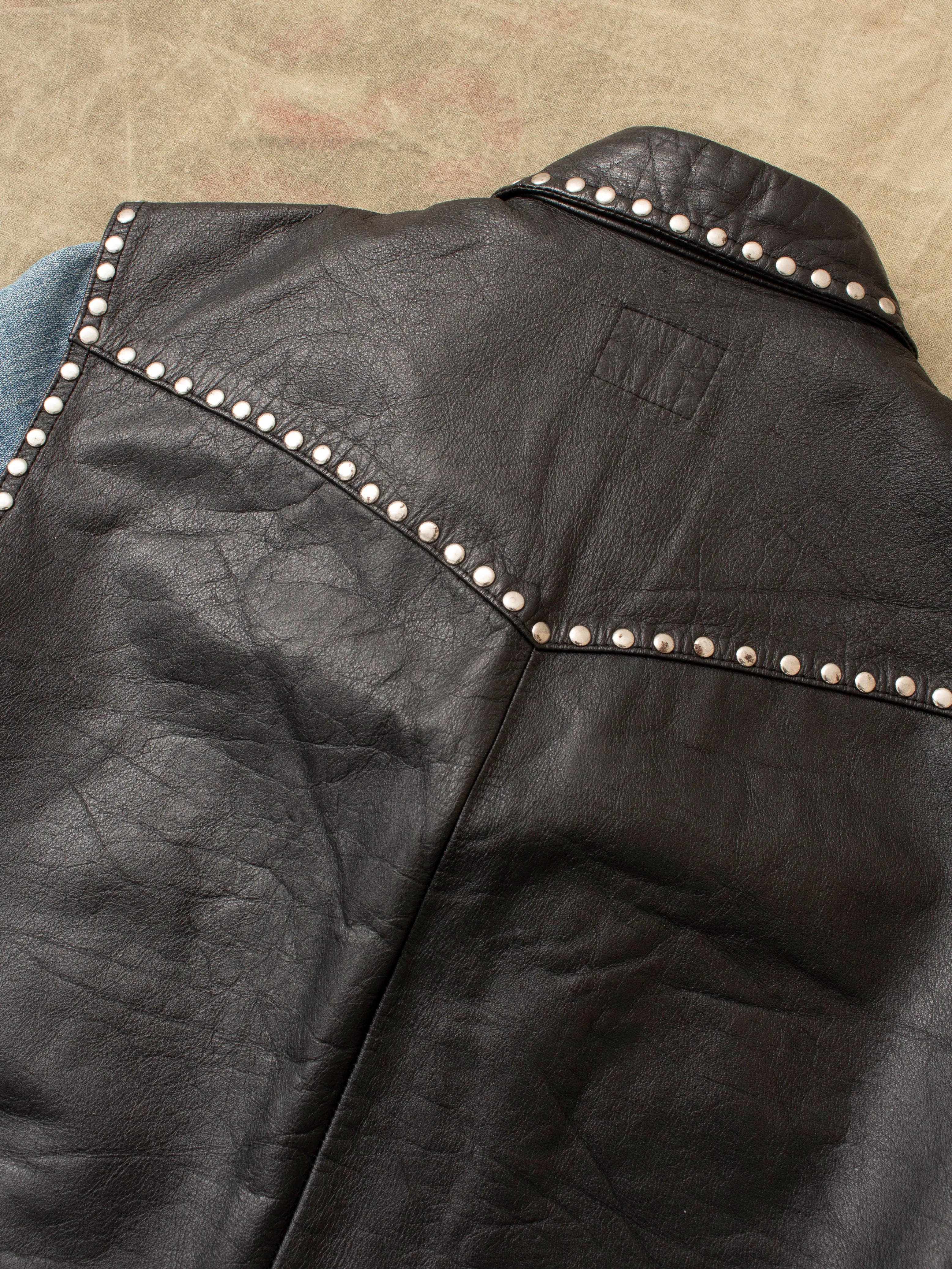 Vintage 80/90's Levi's Studded Leather Vest