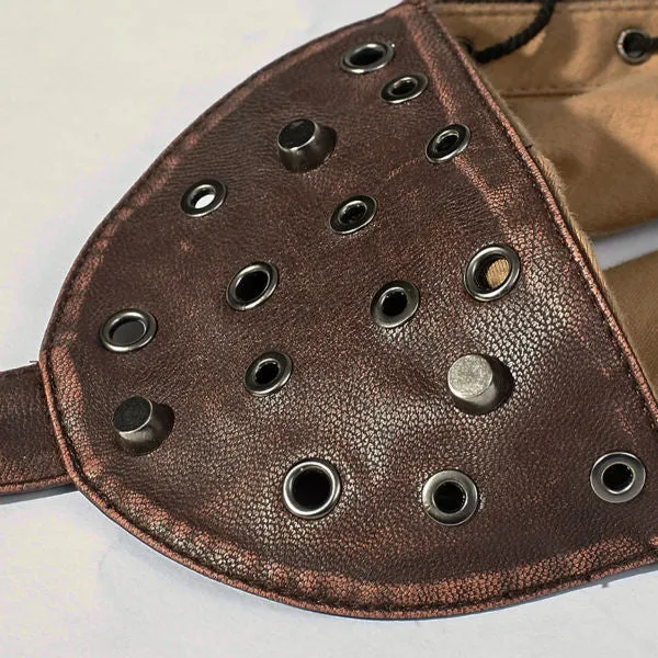 Vintage style Steampunk top (Black or Brown)