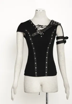 Vintage style Steampunk top (Black or Brown)